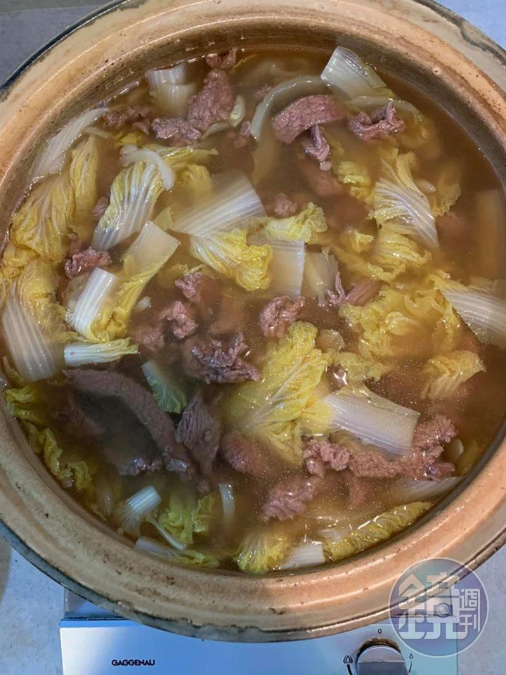 試一條牛肉，超嫩。