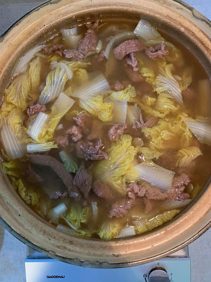 試一條牛肉，超嫩。