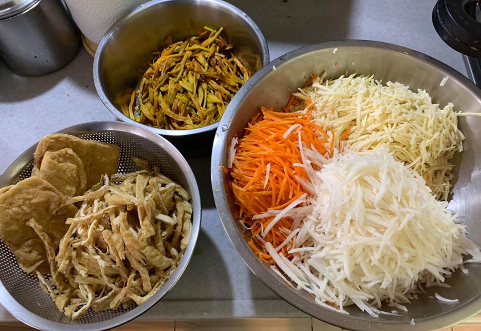過年時用的其他5項食材。