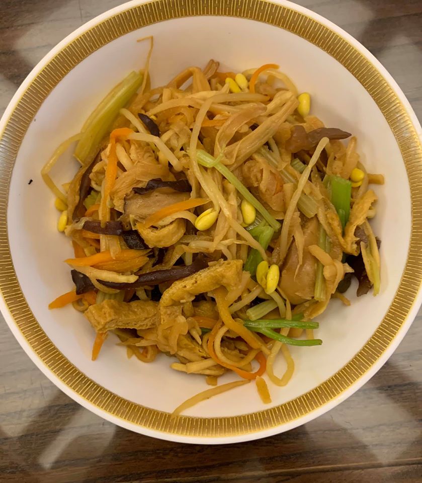 剛出爐的九如菜。