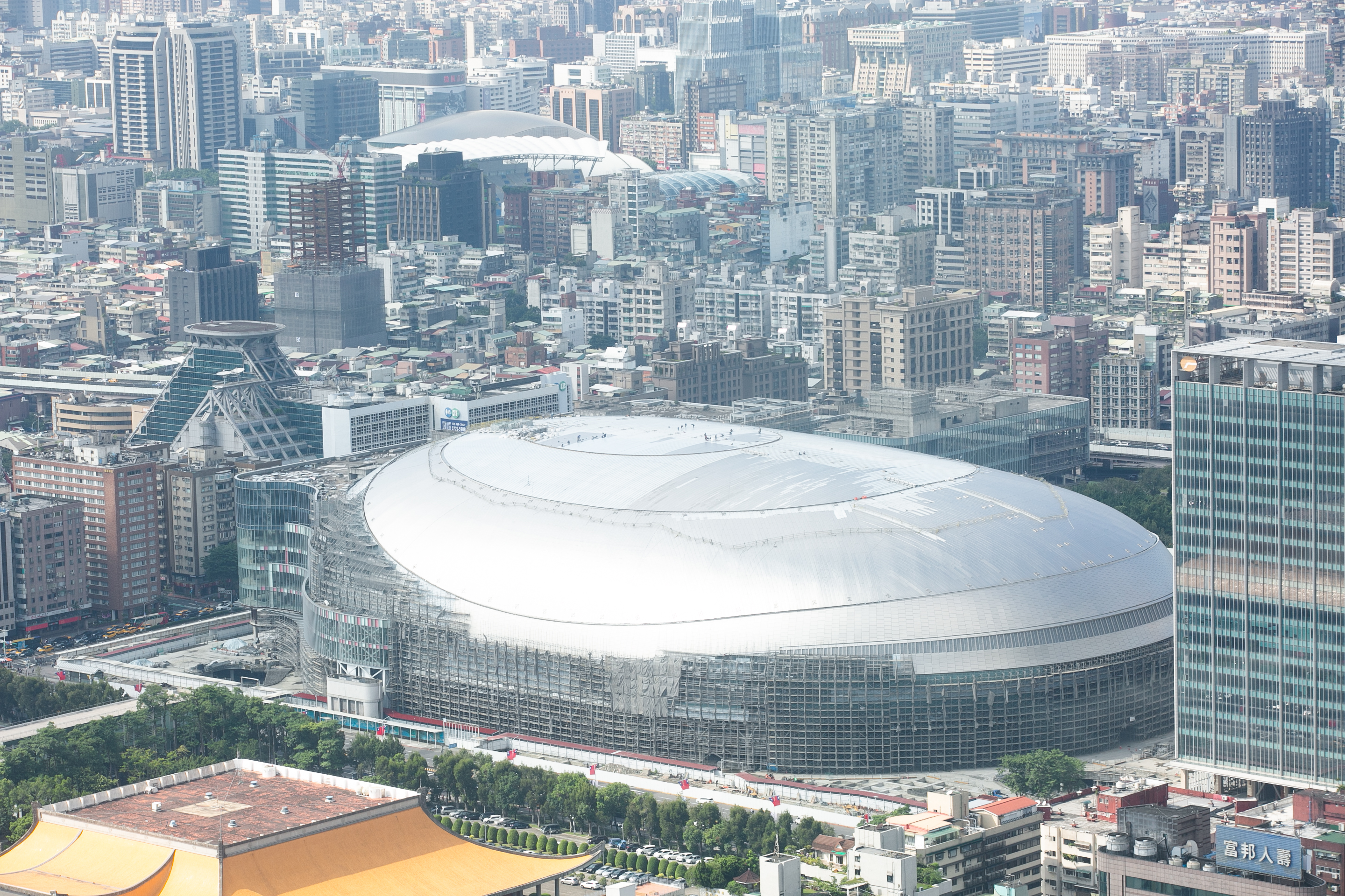 大巨蛋停工5年，端午連假後可望申請復工。