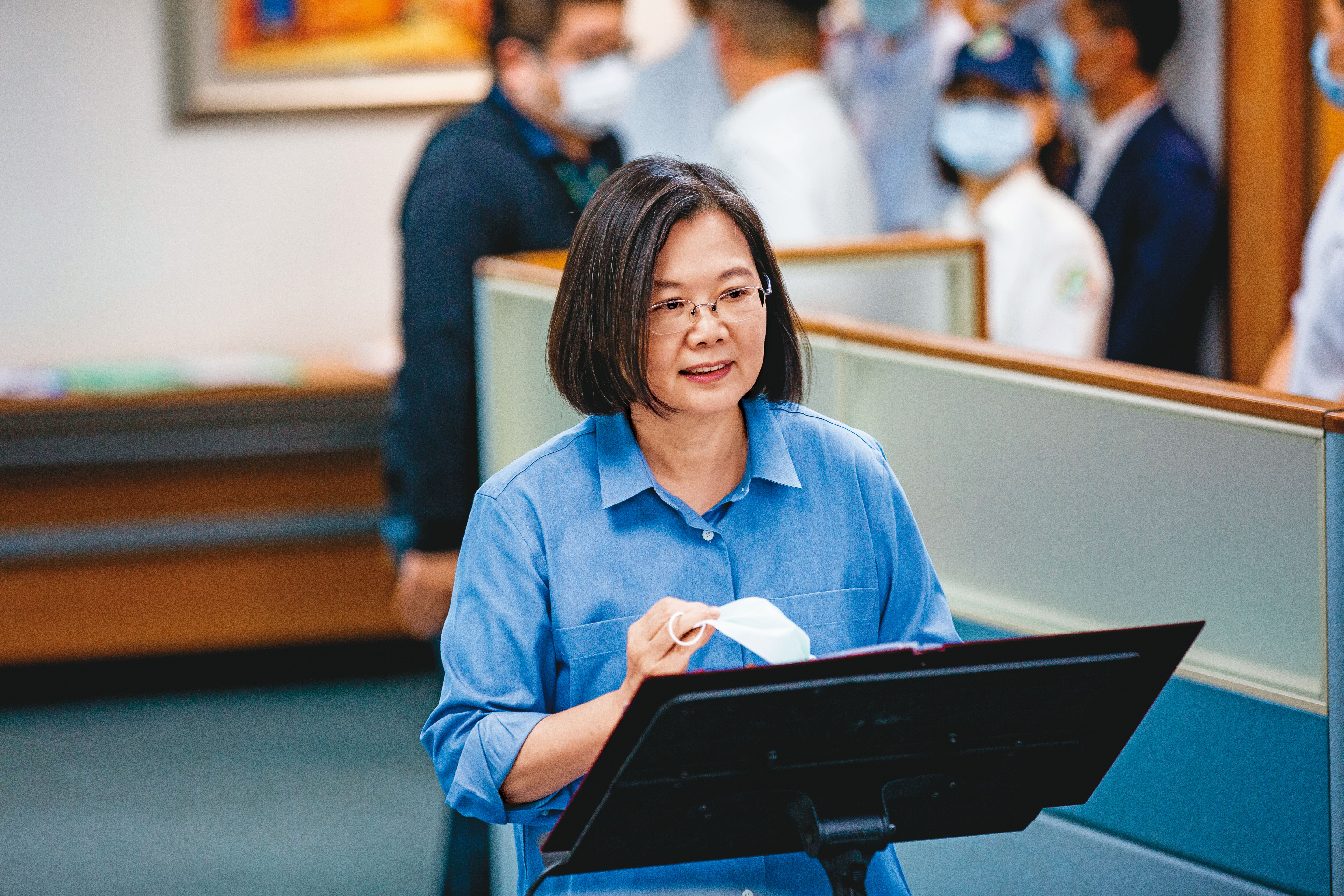 總統蔡英文520回任民進黨主席,號召「辣台派」入黨,短短12天吸引近2萬名黨員入黨。