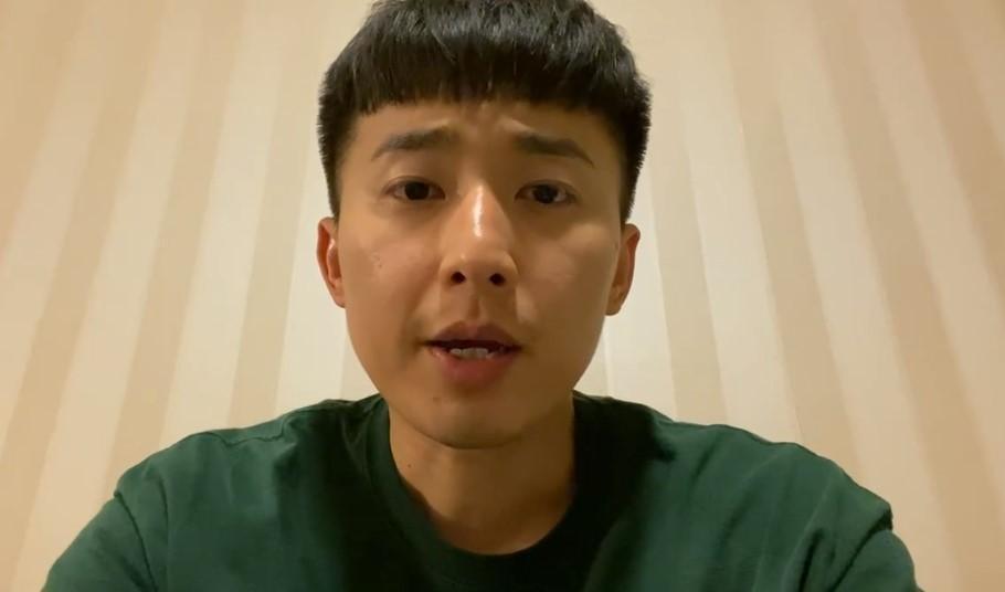 邱培聰因為稱台灣是國家，向中國道歉，公視台語台表示遺憾。（翻攝自邱培聰微博）