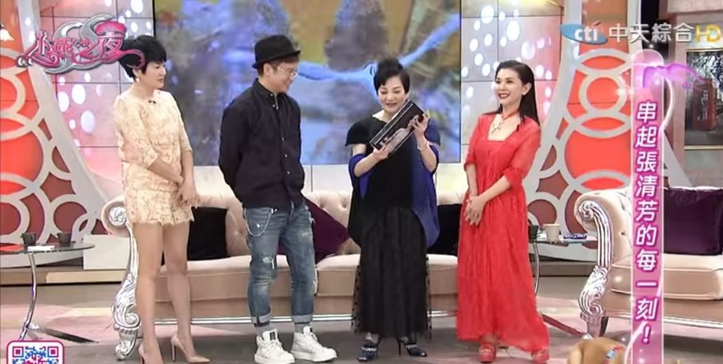 張清芳宣布離婚震驚演藝圈,過去她上節目的受訪畫面再度被翻出。(翻攝自YouTube)