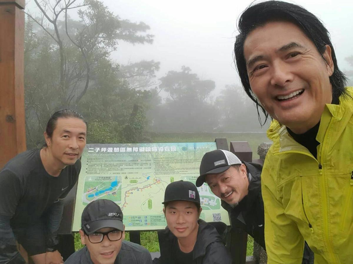 周潤發熱愛跑步,連來台灣宣傳電影時都上陽明山一跑。(双喜提供)