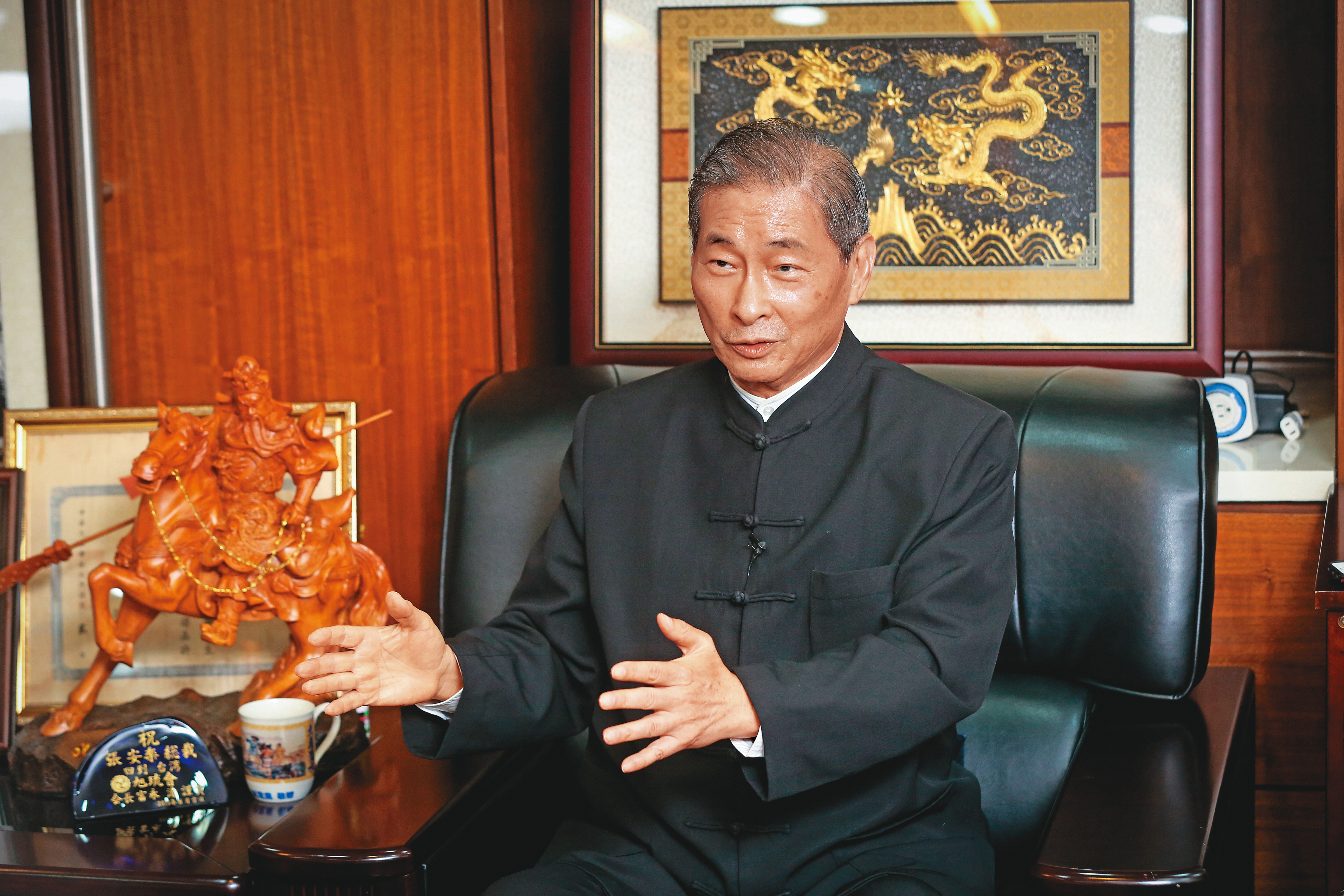 張安樂坦言，這份機密文件的確部分反映出當時竹聯與政府的關係。