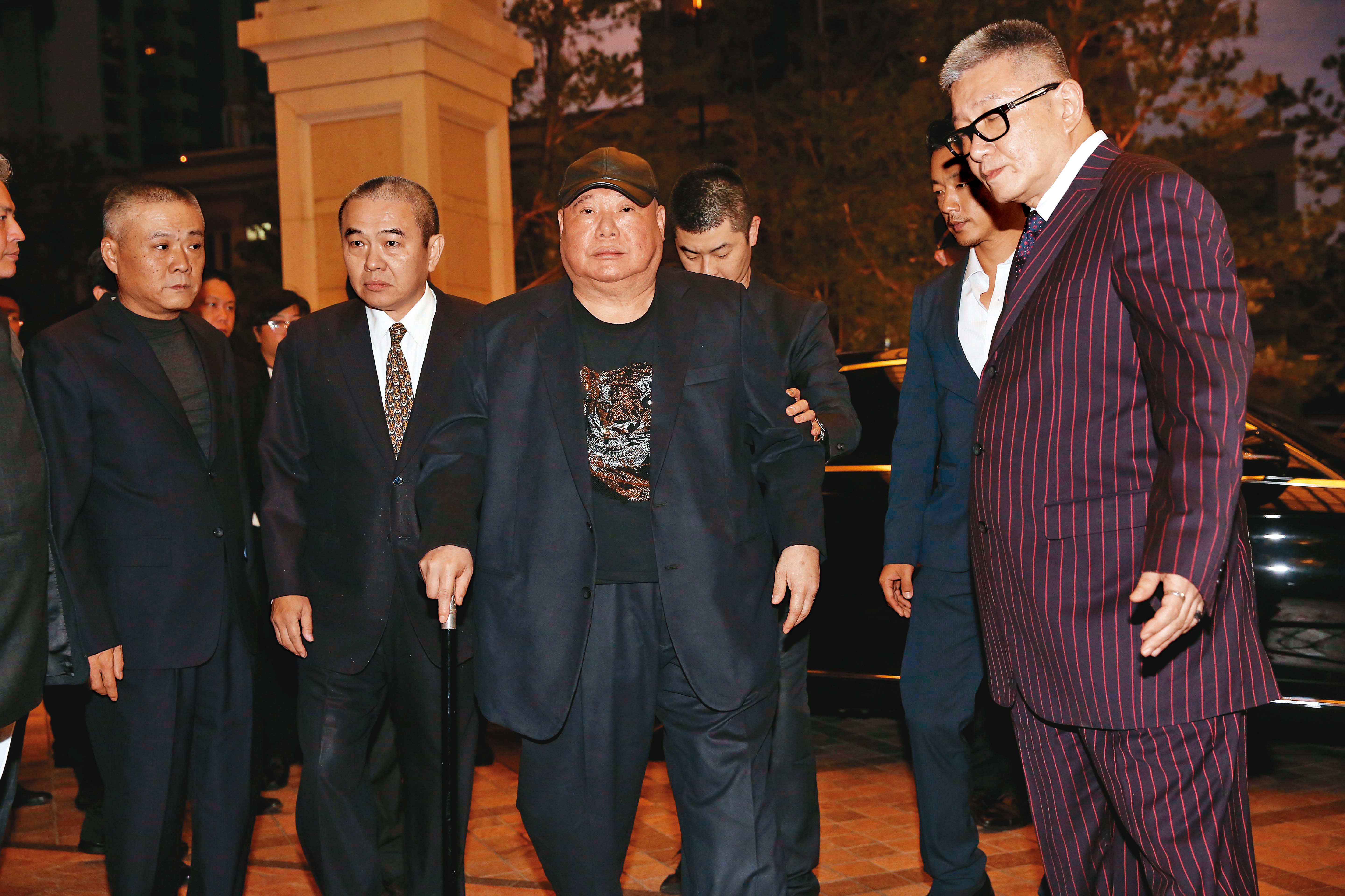 「么么」黃少岑在1970年代加入竹聯幫，現為竹聯幫幫主。