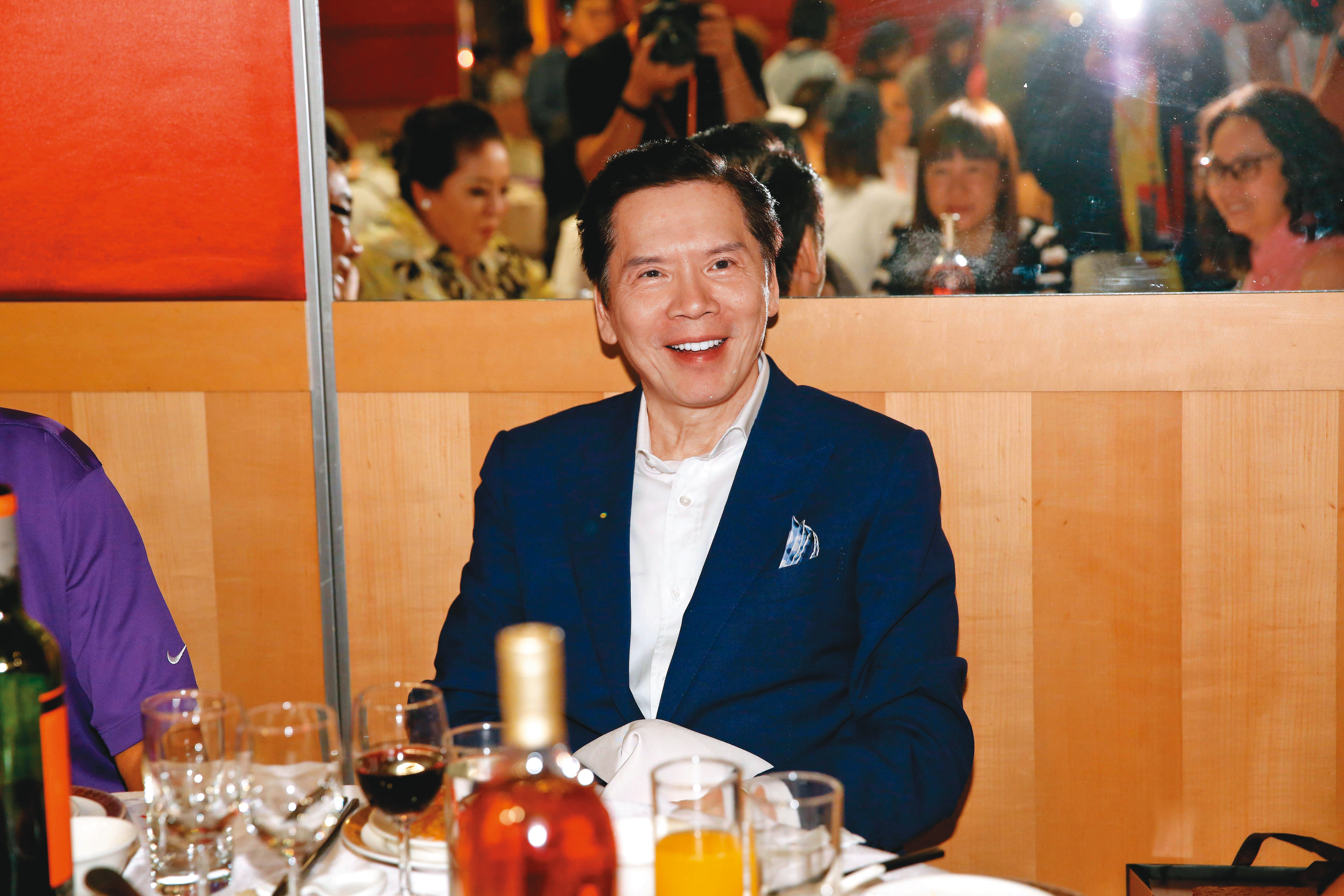香港黑幫新義安老大向華強(圖),因老藝人王羽的介紹,而與竹聯幫有交情。
