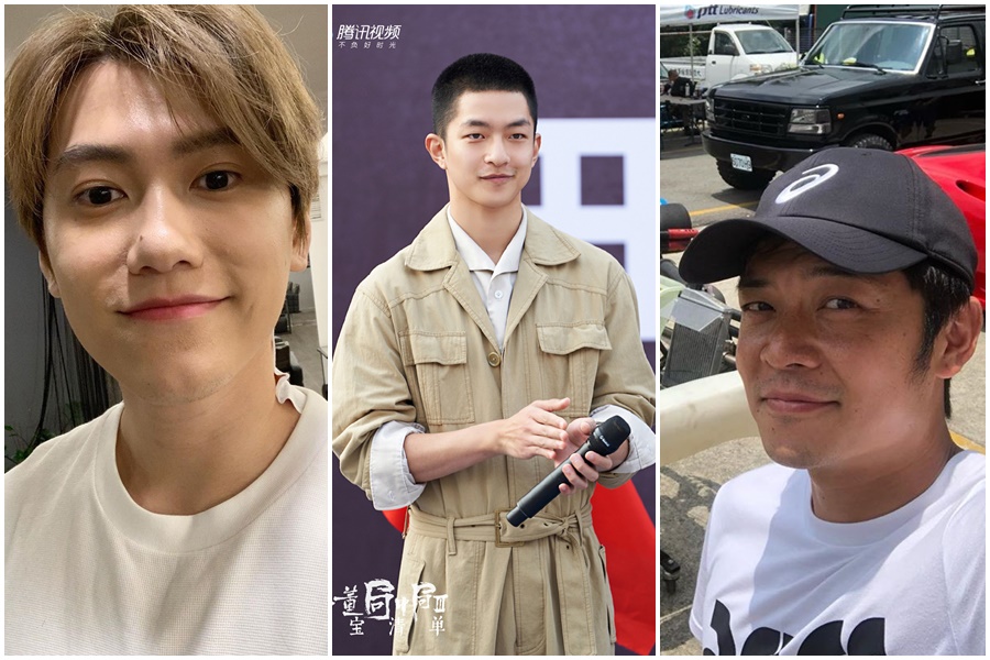 藝界認愛不同調例子沒少過，左起為邱宇辰、屈楚蕭及姚元浩。
