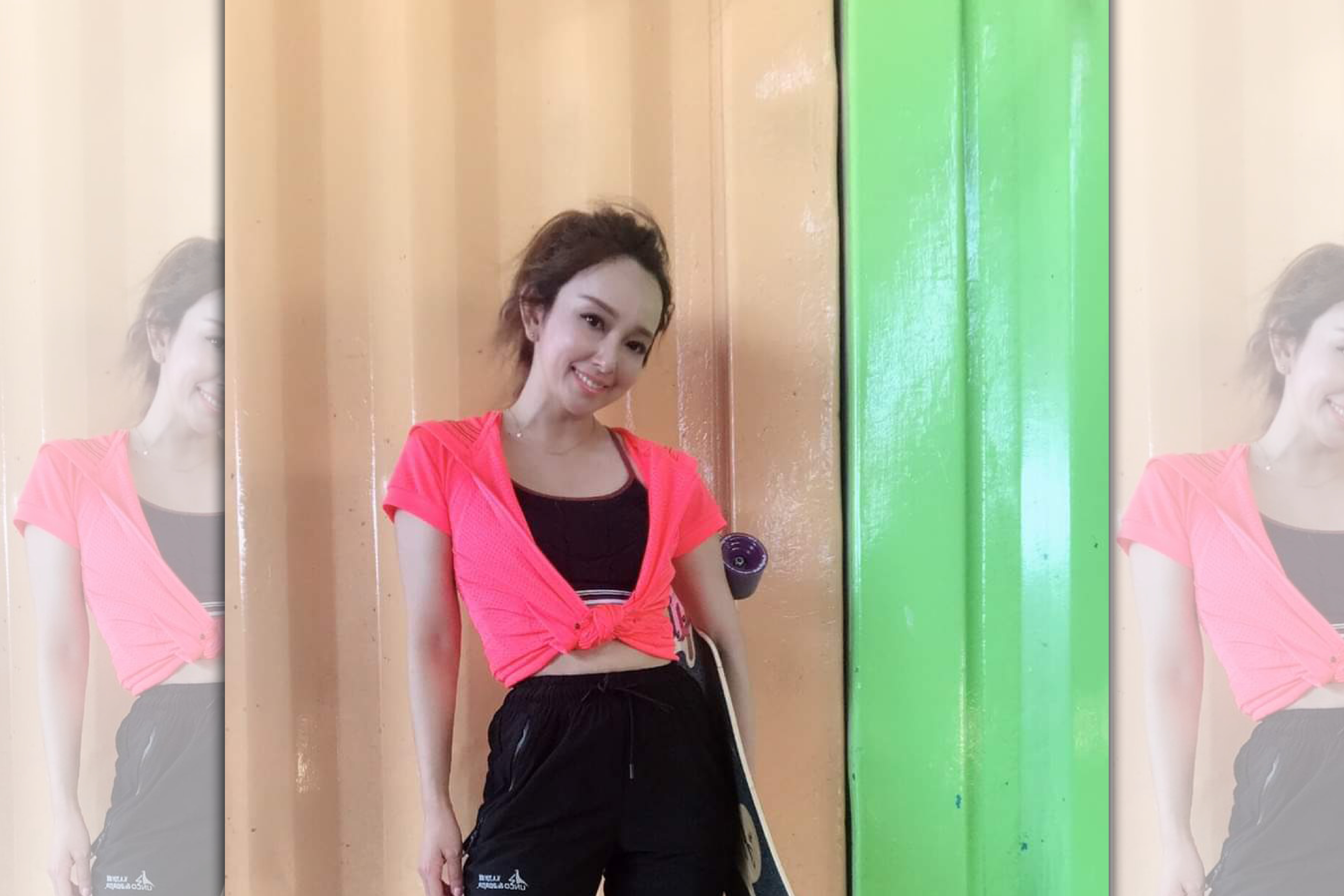 愛紗去年2月和周洺甫離婚，日前她透露已有「不錯的」朋友。（翻攝自愛紗臉書）