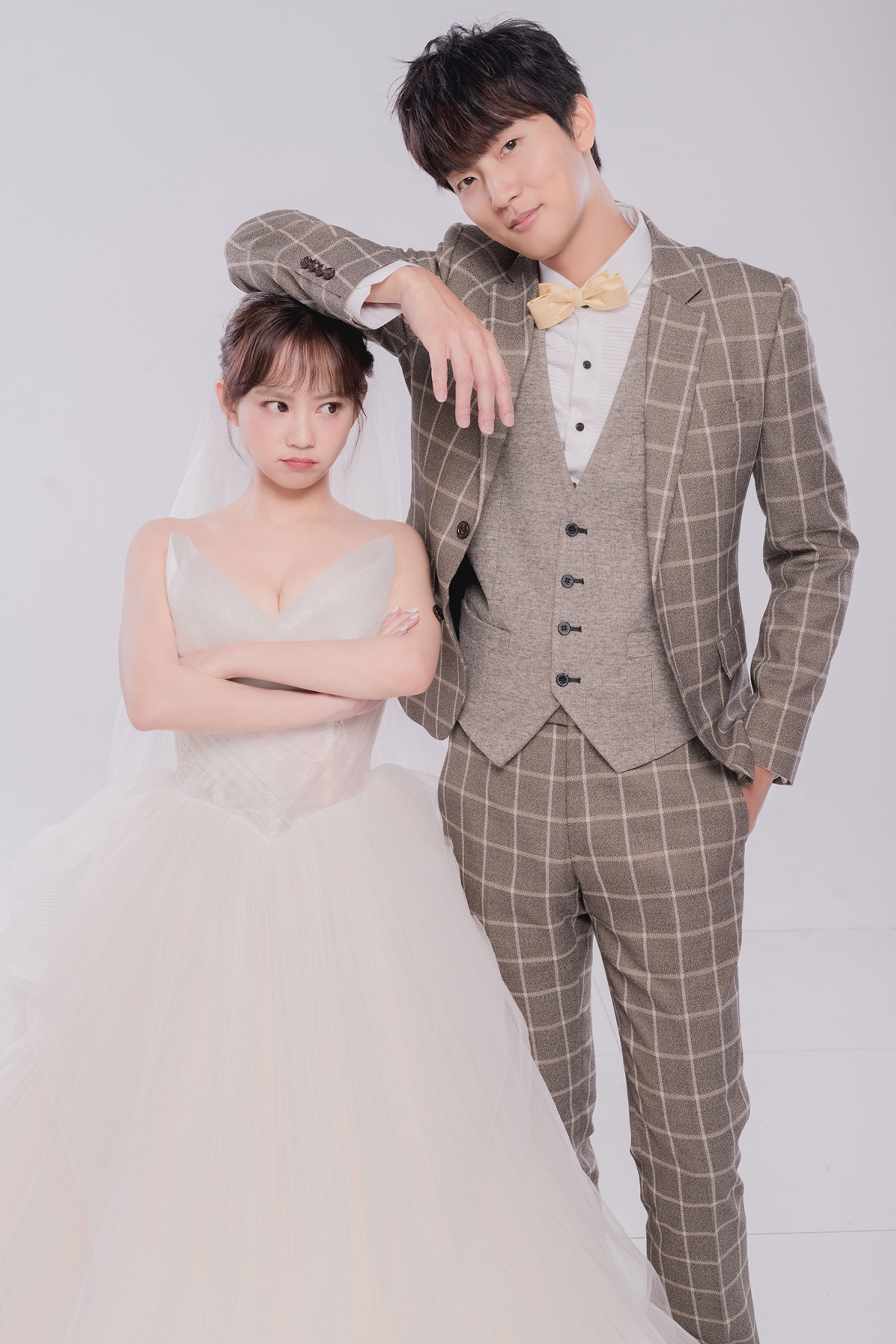 許書豪與老婆Amy個性都外放，繼續跑愛情馬拉松。（上行娛樂提供）