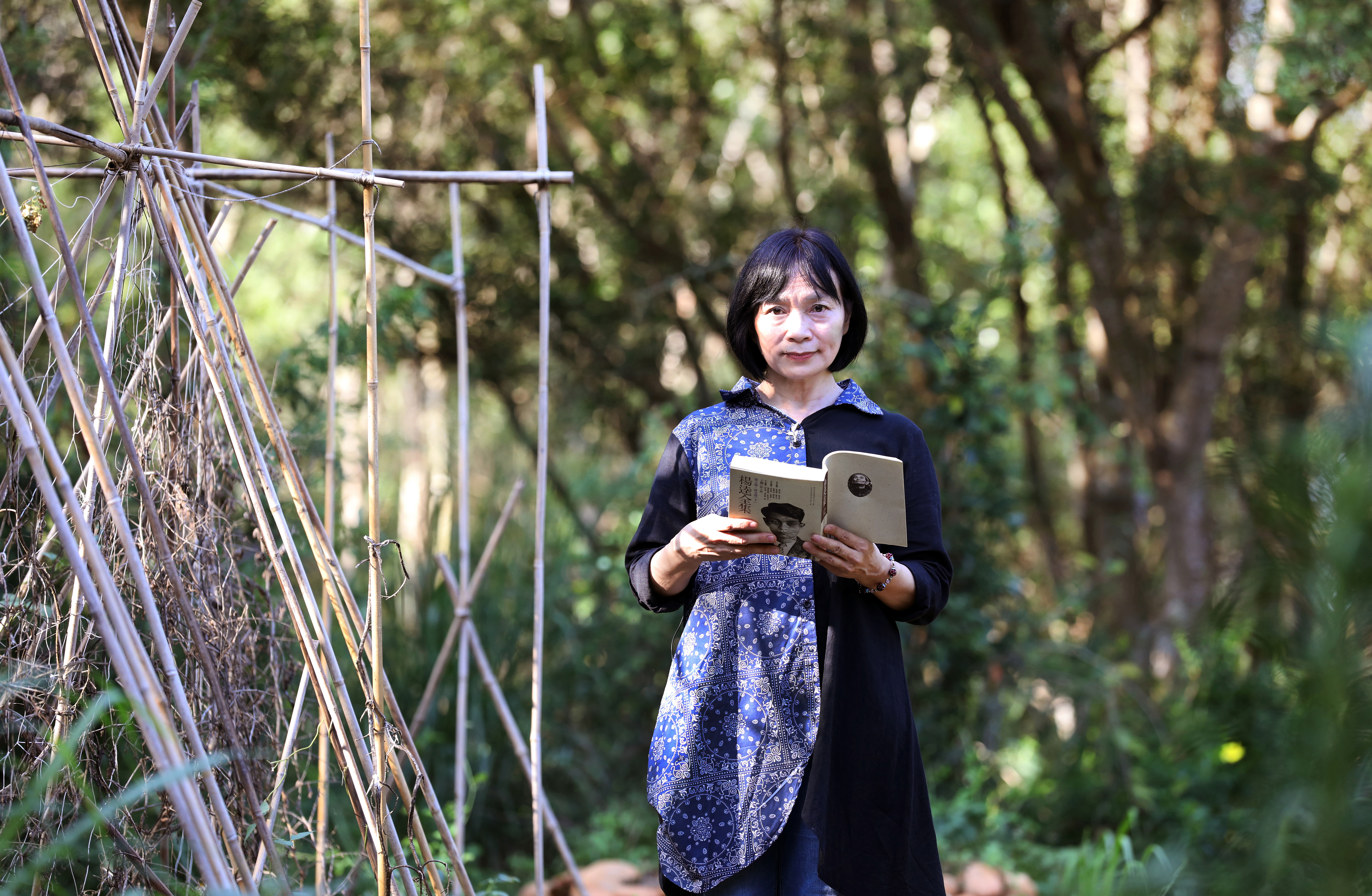 楊翠的內心，一直嚮往親近土地的田園生活。