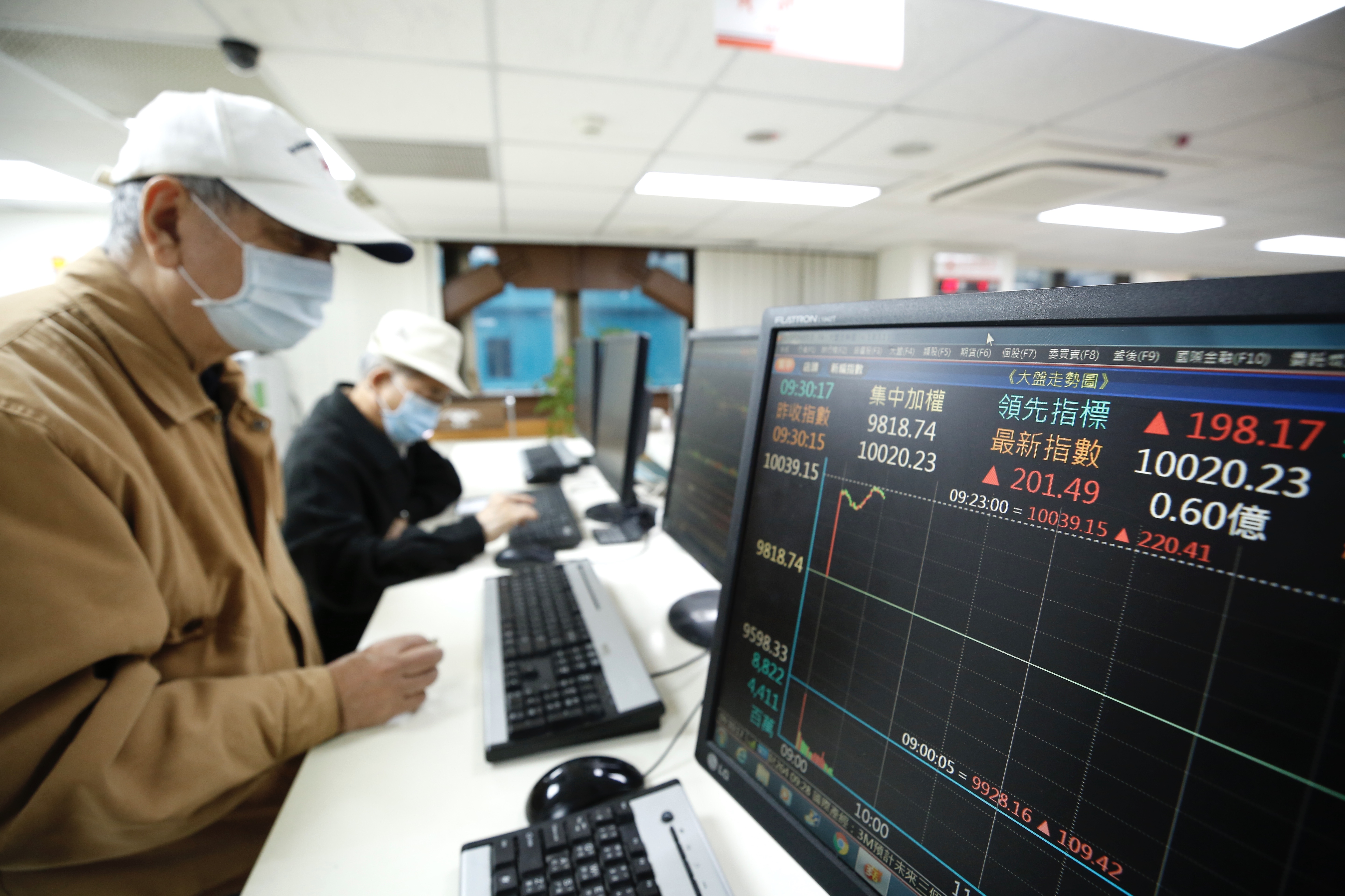 受惠海外資金回流,台股可望震盪向上。
