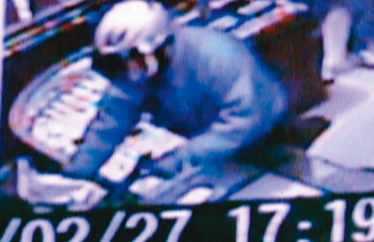 靳竹生在台北搶銀樓後落網，並被查出犯下嘉義強盜殺人案。（翻攝畫面）