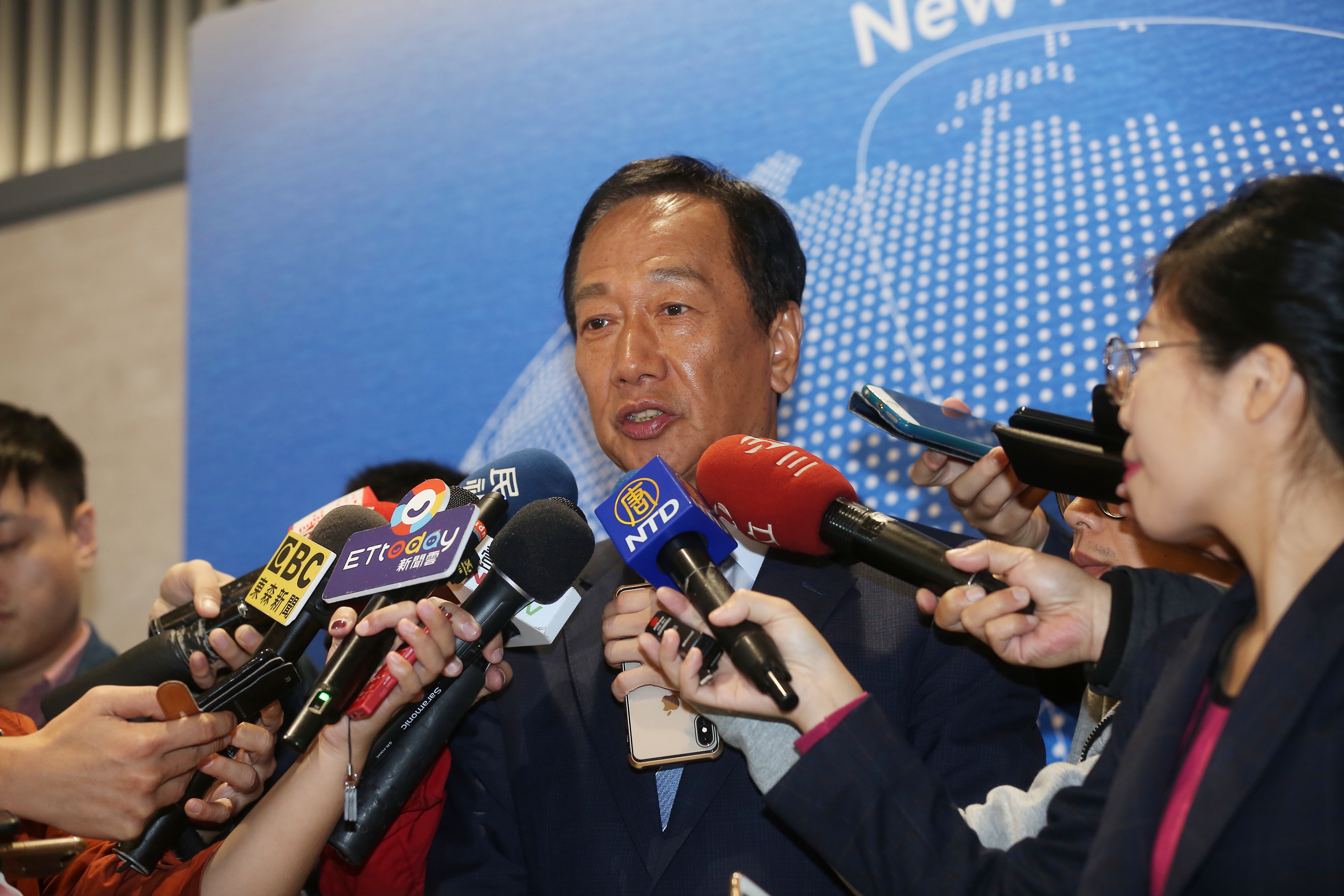 郭台銘預測張清芳的最大財富，不是宋學仁。（本刊資料照）