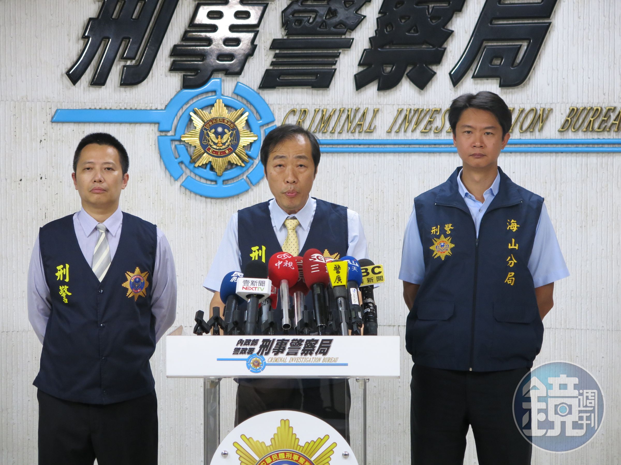 專案小組表示，許嫌等人在桃園一帶橫行，隱身幕後教唆小弟暴力討債。（刑事局提供）