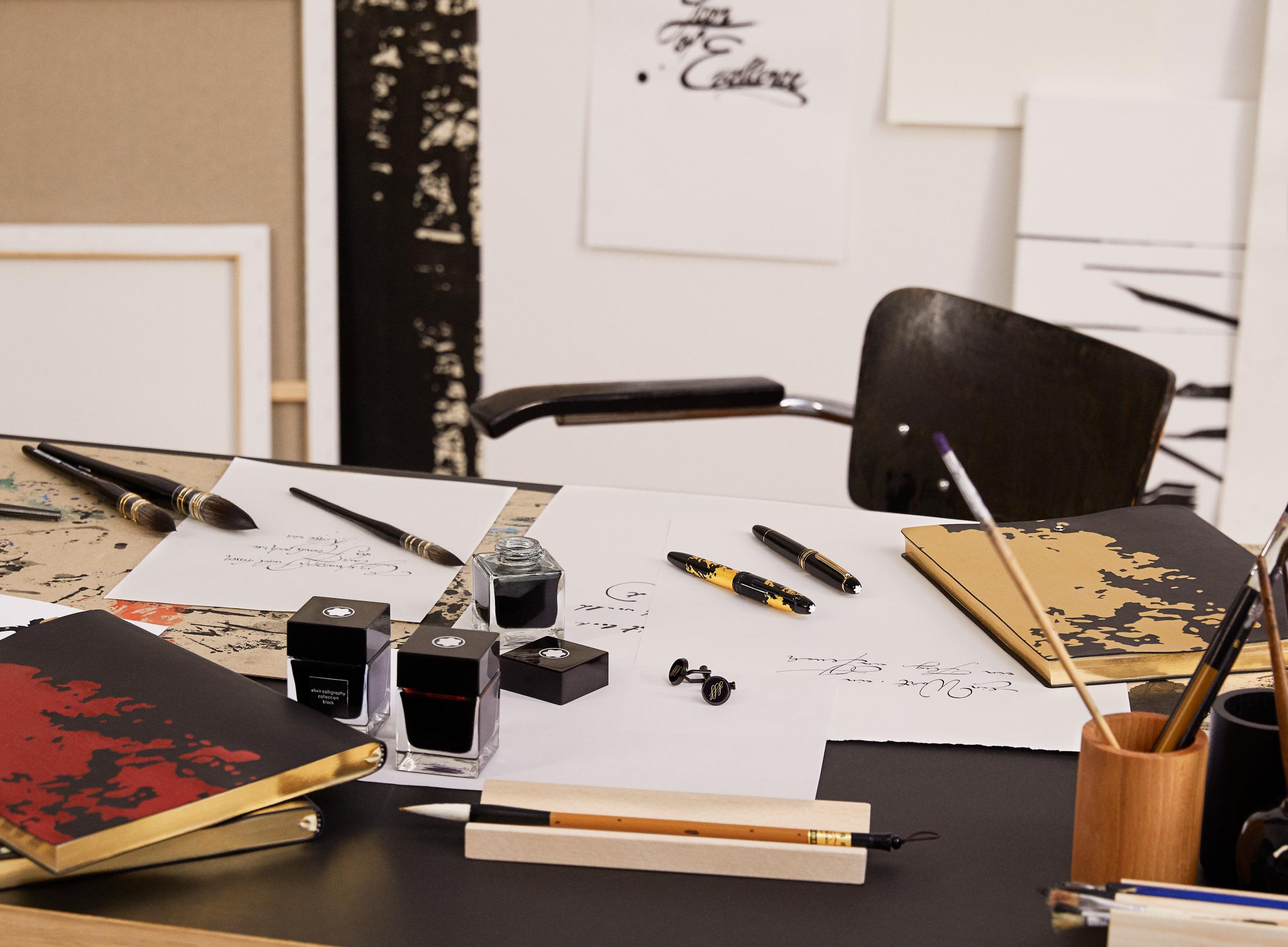 以書寫工具起家的萬寶龍，推出#InspireWriting全球活動，邀請人們以各種形式的書寫來表達自我。（萬寶龍提供）