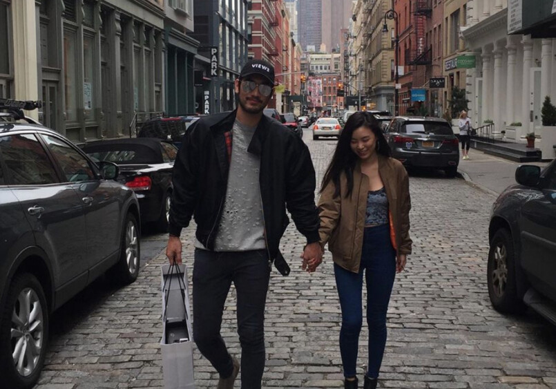 今年5月20日，Bella就曾貼出她與高以翔的合照。（翻攝自Bella IG）