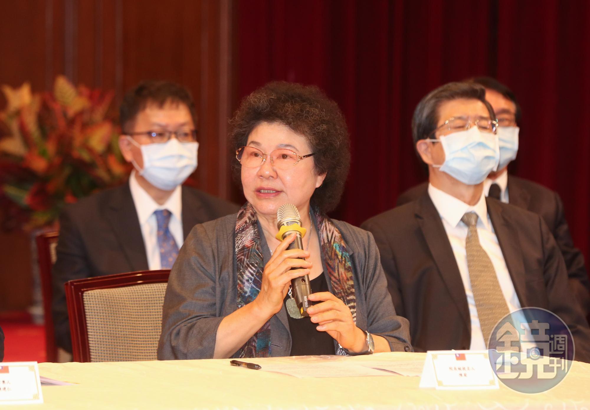 前總統府祕書長陳菊被總統提名為監察院長。(本刊資料照)