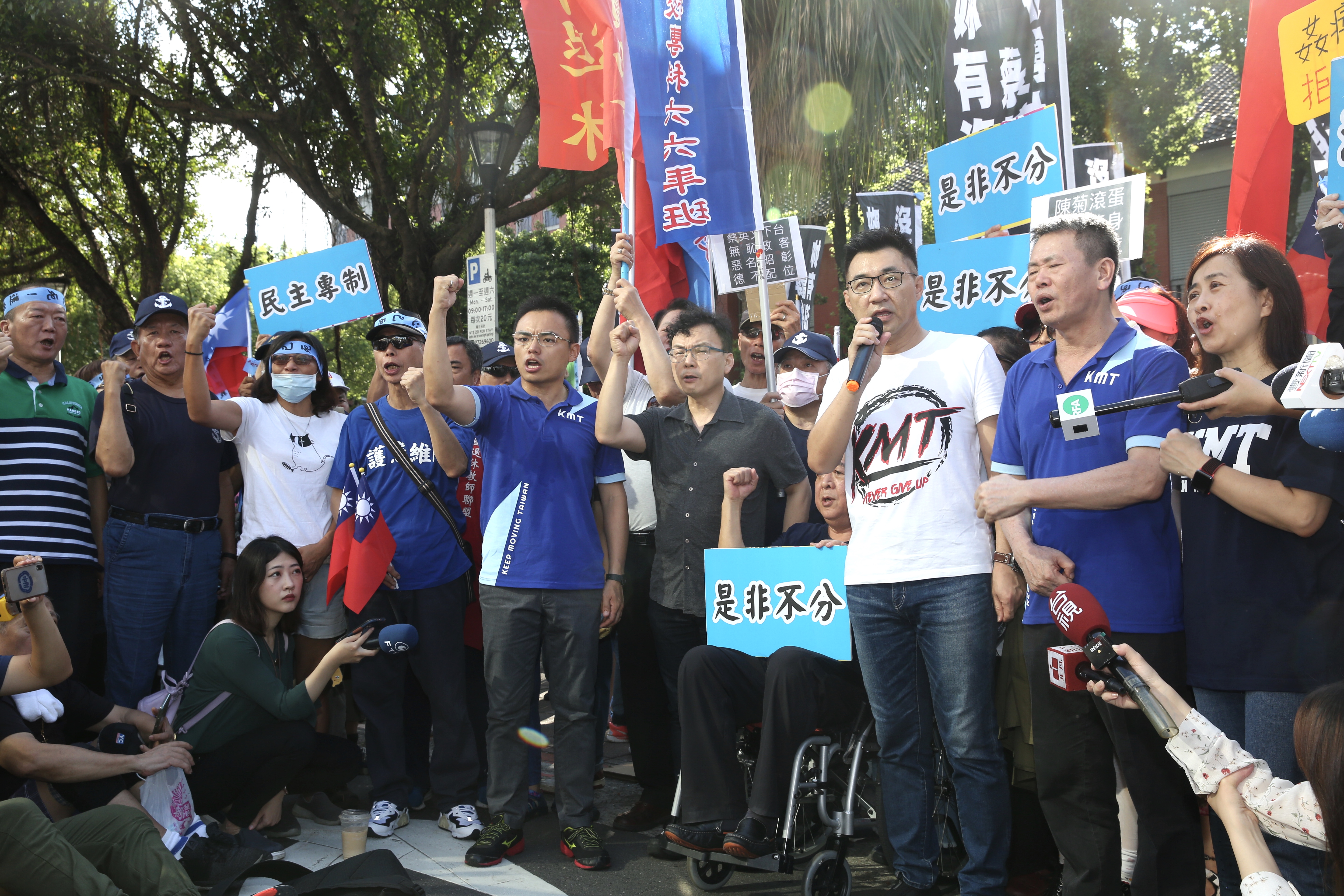 陳菊被提名監察院長，江啟臣強調，國民黨將會反對到底。