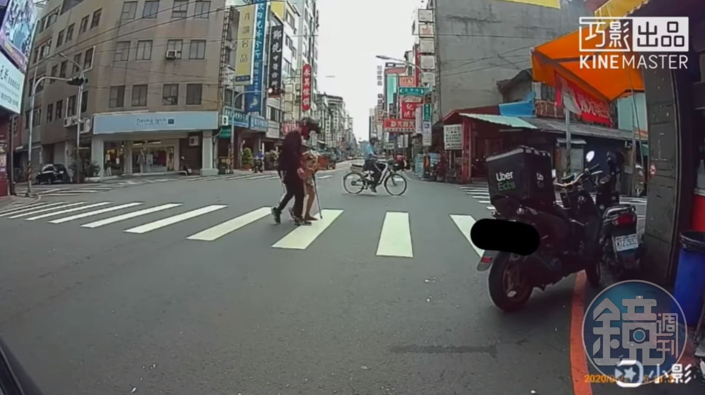 外送員違停原因太暖心，網友狂讚「暖男耶！」（翻攝自「爆廢公社」）