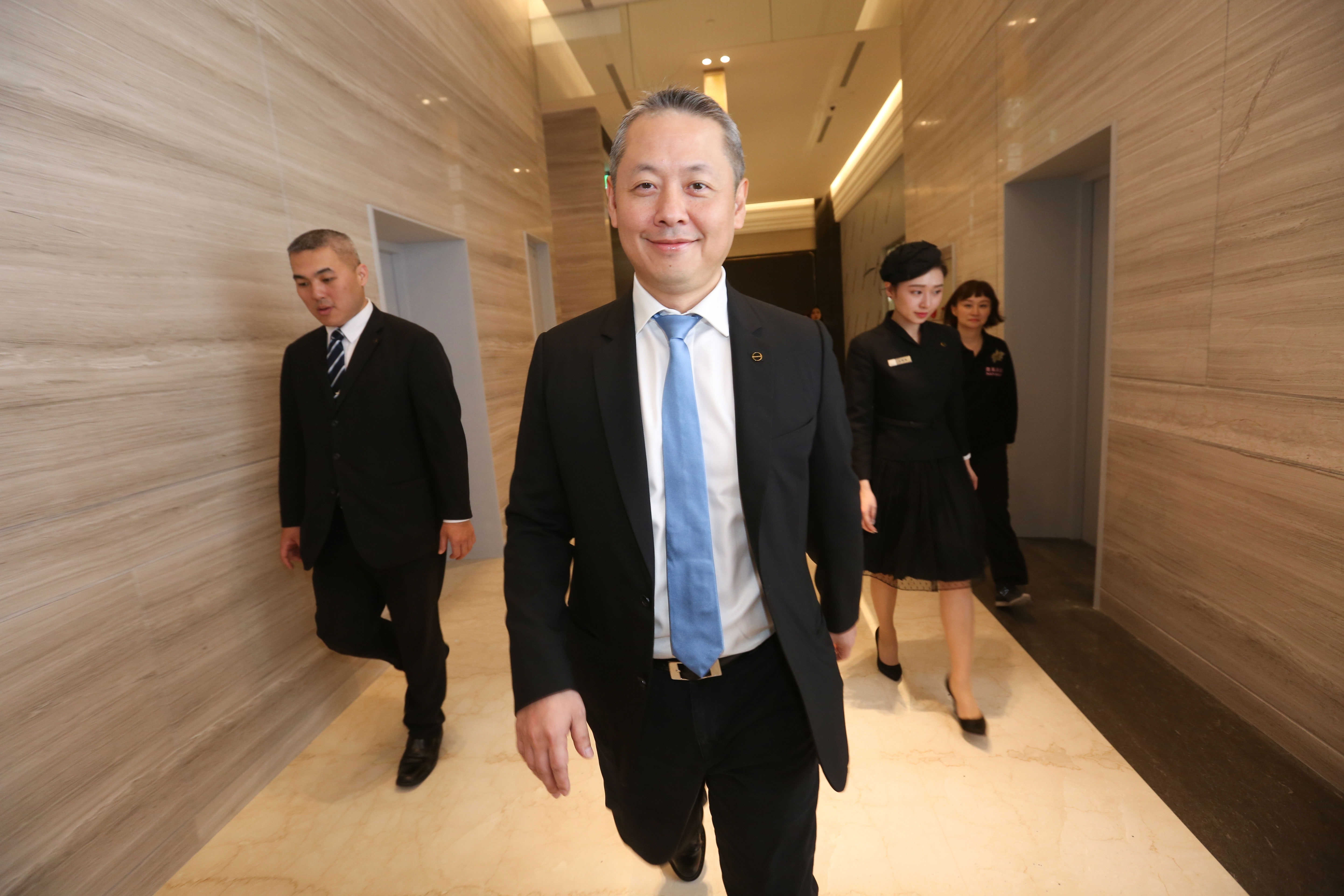 廖鎮漢要整合線上線下，打造「微風超零售生態圈」。