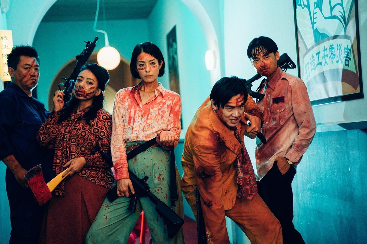 國片《逃出立法院》在台北電影節首映，正巧碰上藍委「占領立院」。（華映娛樂）