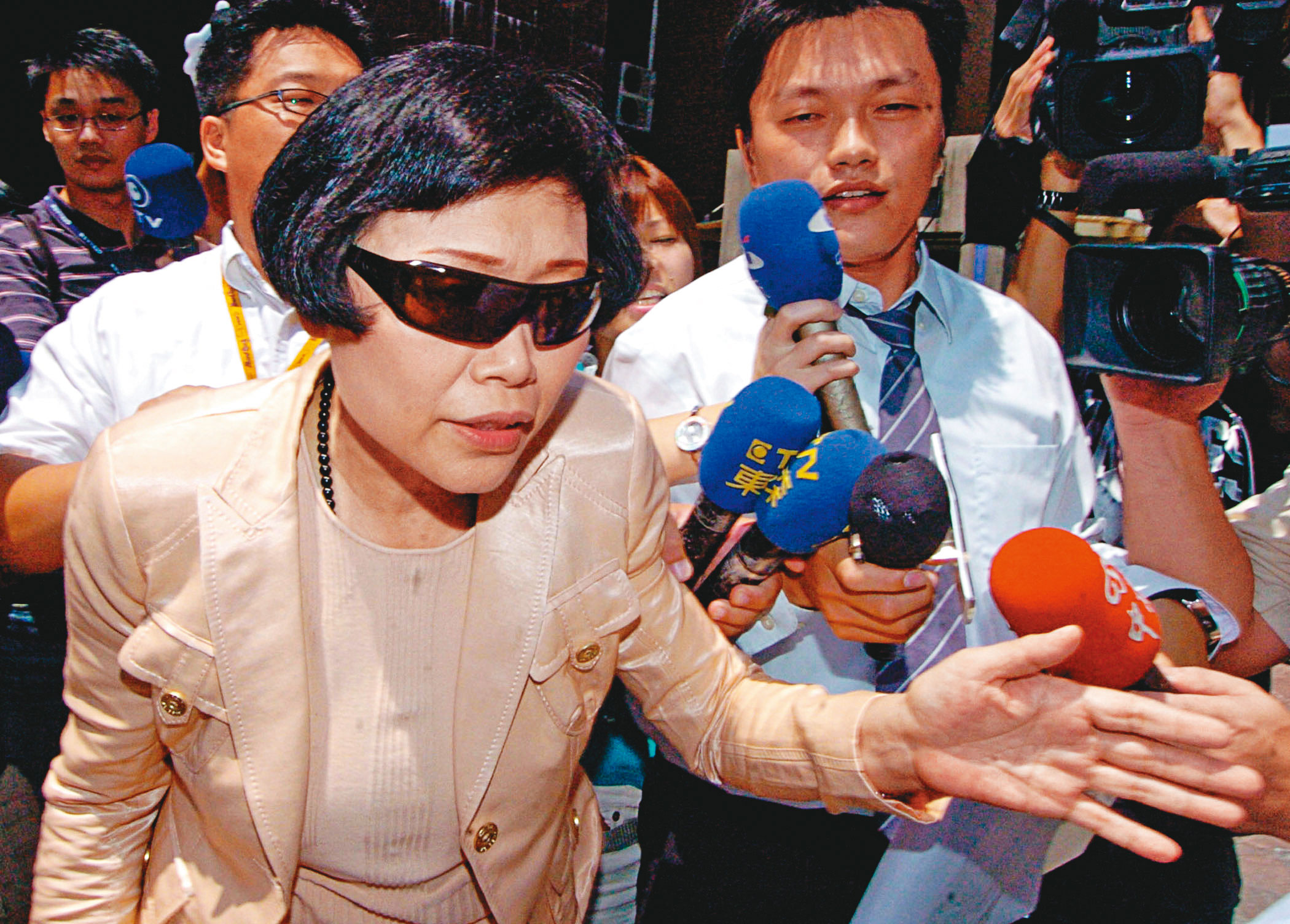 李慧芬的堂姊種村碧君當年因幫吳淑珍蒐集發票銷帳，日前遭判刑4年。（中央社）