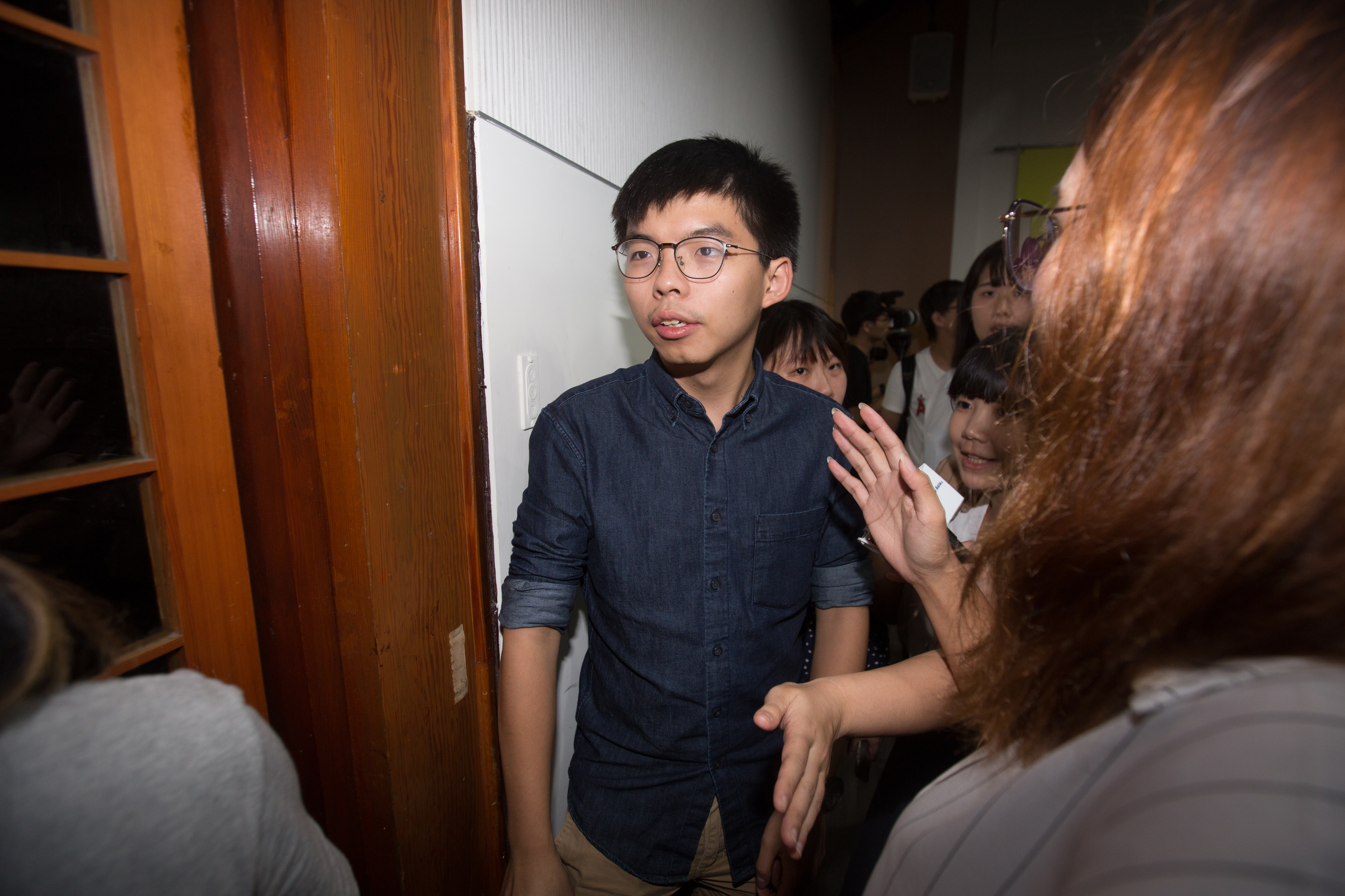 黃之鋒指出國安惡法壓境，在香港從事民主反抗，憂心性命安危已不再是無稽之談。（資料照）