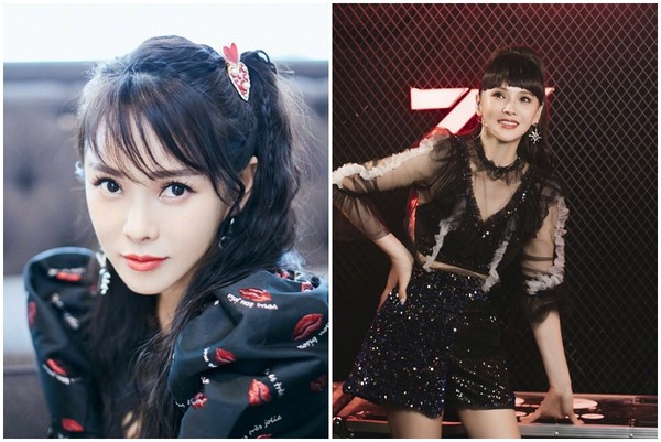 伊能靜近日參加選秀節目《乘風破浪的姐姐》，掀起的話題在微博熱搜上也是乘風破浪。（翻攝自伊能靜微博）