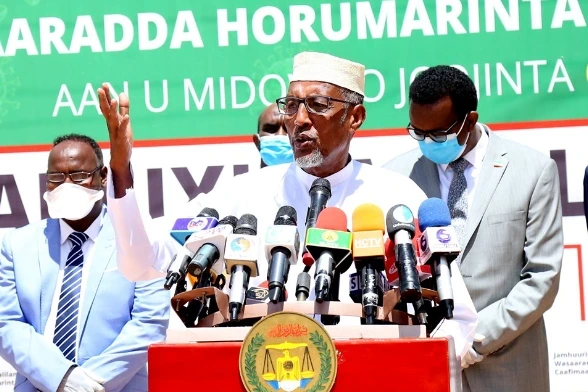 外媒報導,非洲國家索馬利蘭總統比希(Muse Bihi Abdi)將派遣代表駐台。(翻攝自推特)