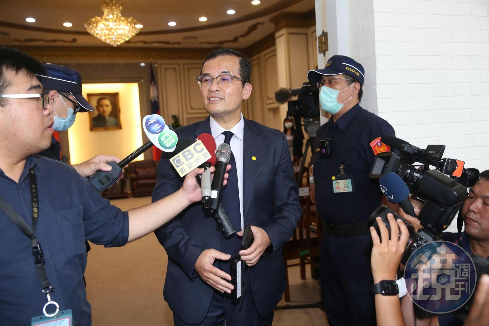 立法院公關室主任孔秉杰說明監委被提名人拜會取消。