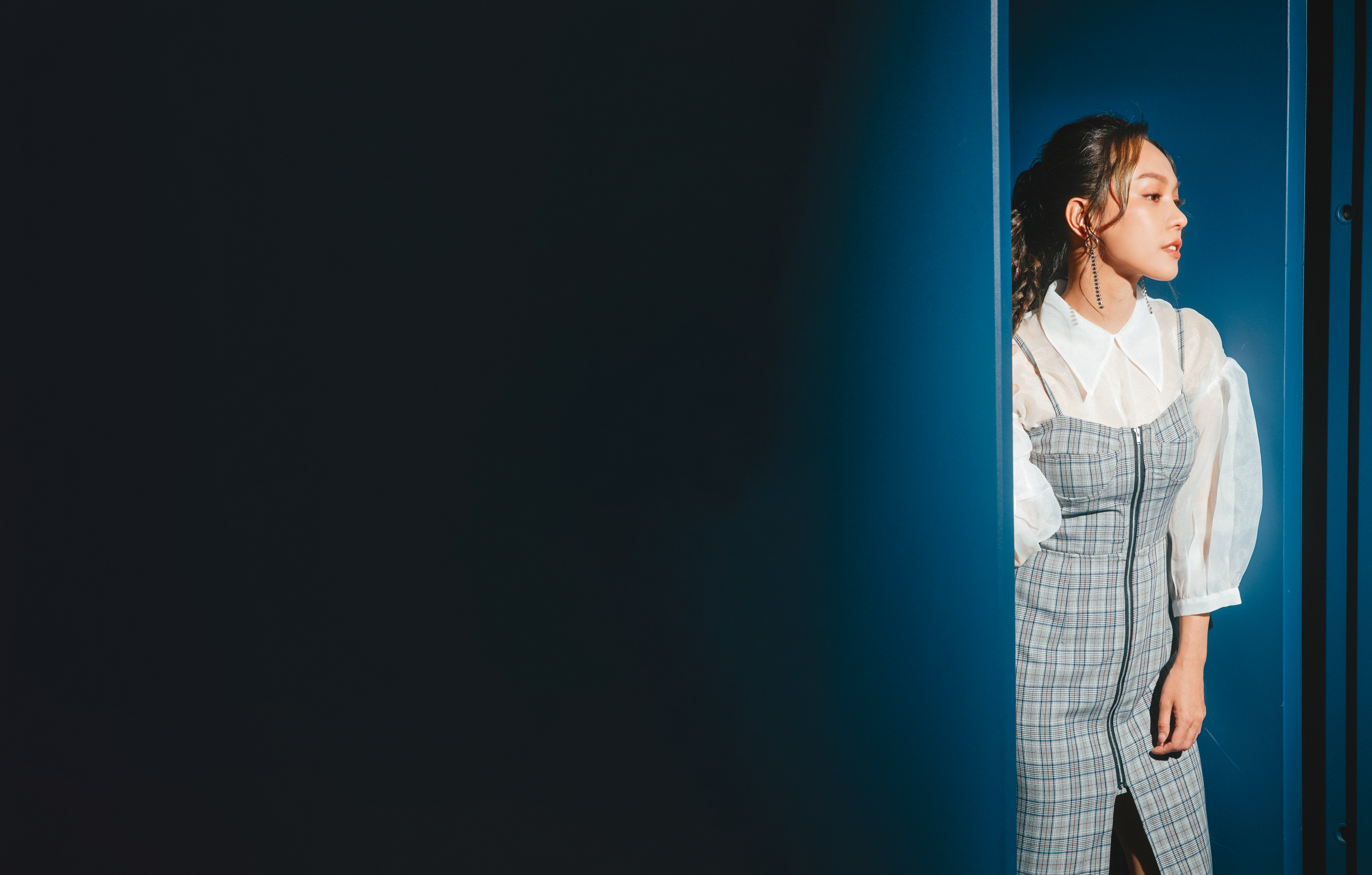 林采欣聽了張惠妹的〈姊妹〉，就立下當歌手的夢想。