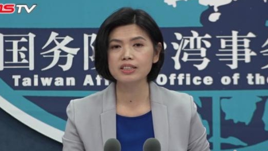對於大陸記者在台錄政論節目遭驅逐，國台辦發言人朱鳳蓮警告民進黨停止無理做法。（翻攝自中新社官網）