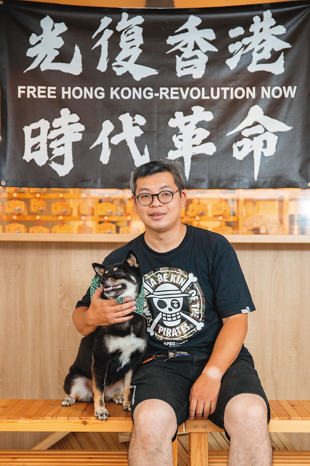 李兆良與Kori感情非常好,每天一起上班。