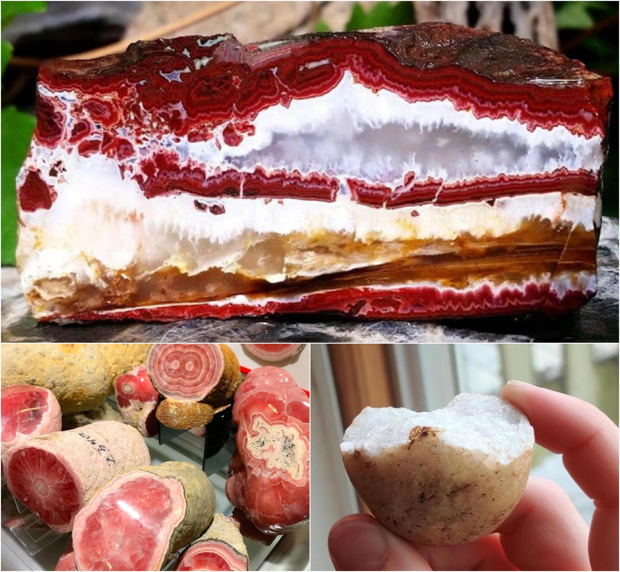 網友們在「雞排水晶」底下分享各式各樣的「食物水晶」,從起司蛋糕、火腿、馬鈴薯應有盡有。(翻攝自推特)