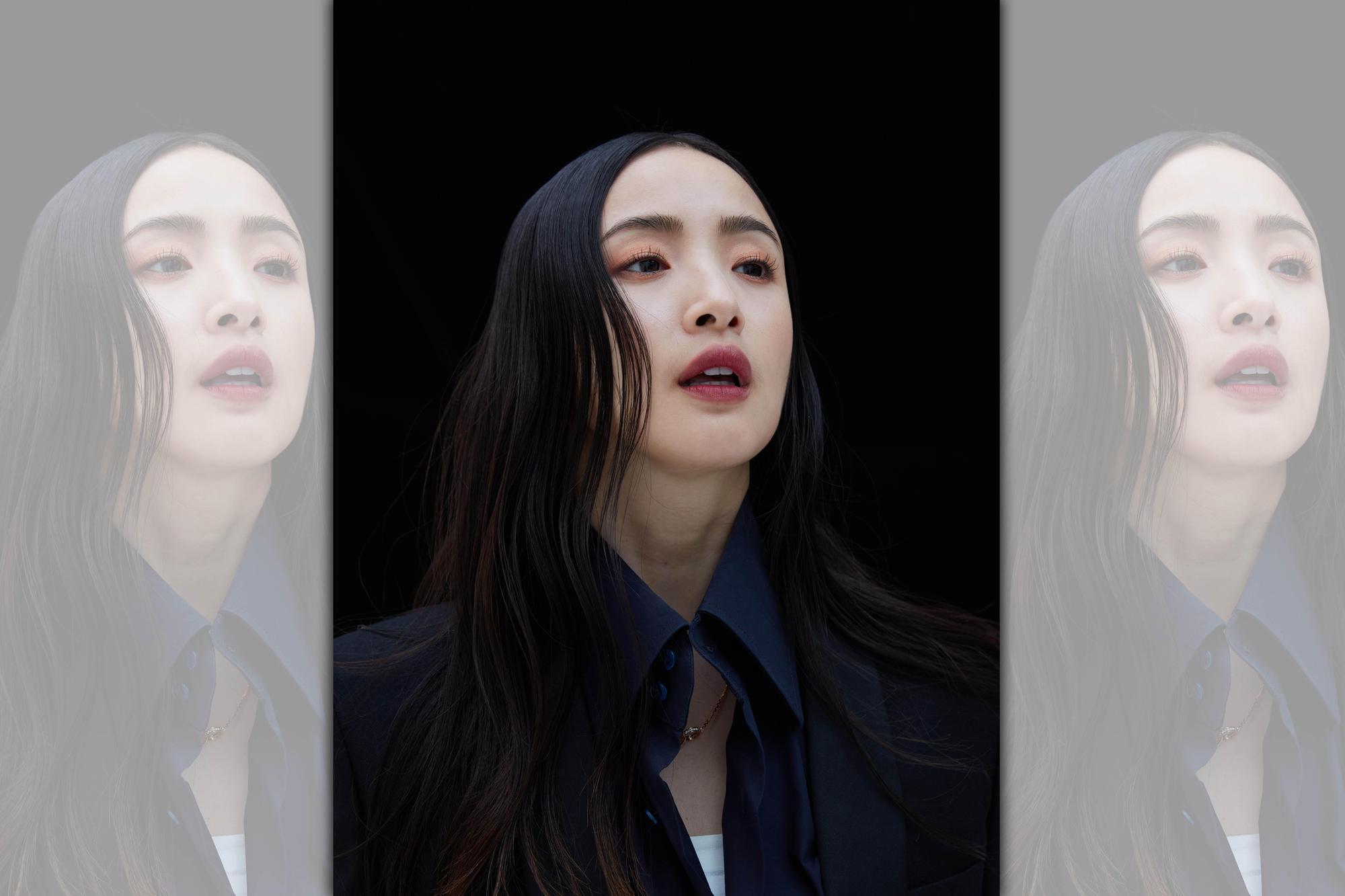 林依晨受邀拍攝時尚雜誌封面。（BEAUTY大美人雜誌提供）