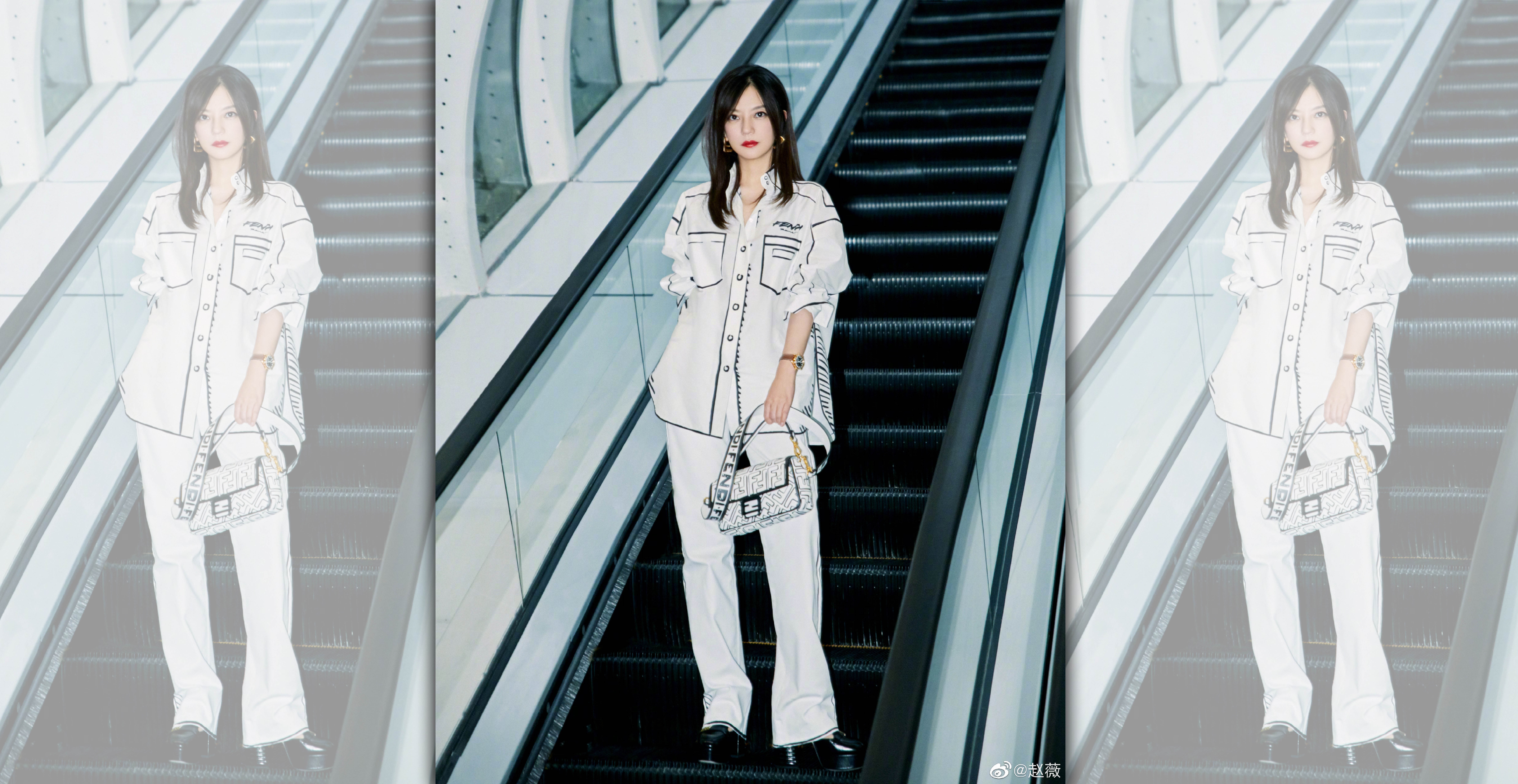 嫁給富商老公黃有龍的趙薇再傳出婚變。（翻攝自趙薇微博）