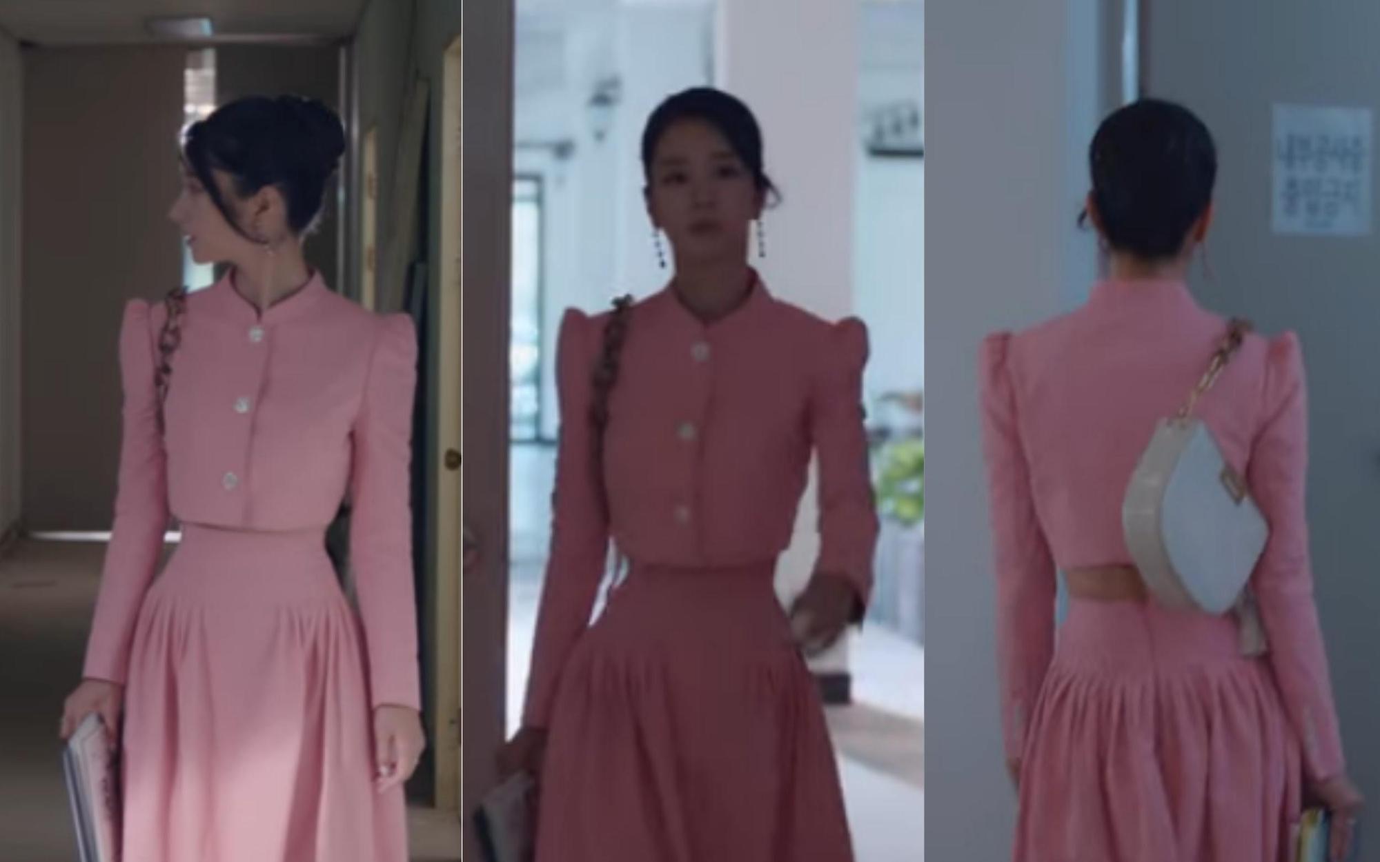 徐睿知的腰部從個角度看都零贅肉。(翻攝Netflix畫面)