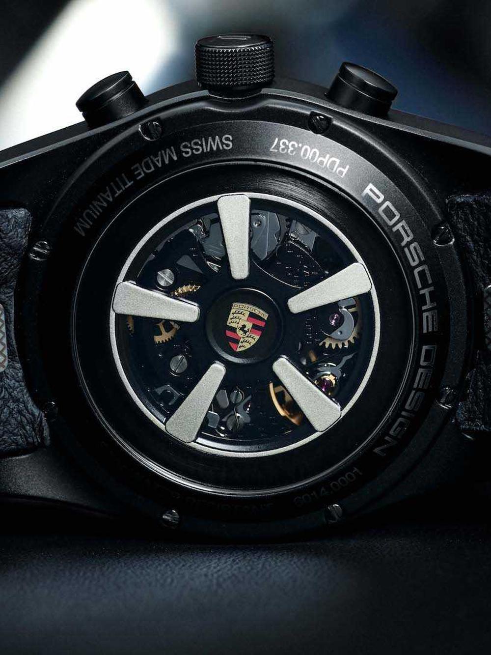 由Porsche Design打造的保時捷客製腕錶皆在瑞士製造,搭載瑞士機械機芯,並且連機芯裝飾與設計也可以客製。
