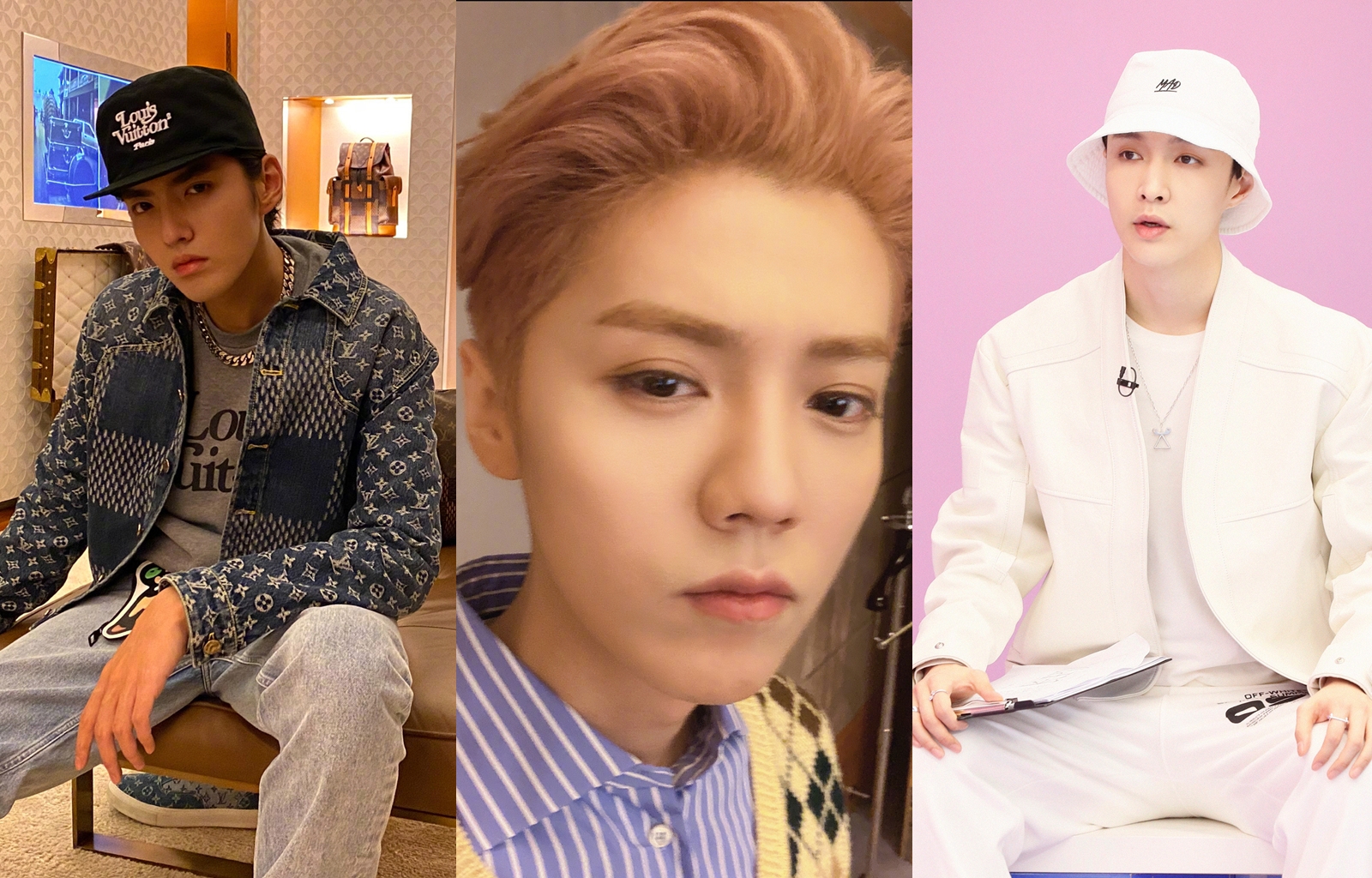 演藝圈中欠演技磨練的鮮肉演員也不少，包括吳亦凡、鹿晗與張藝興。（翻攝自網路）
