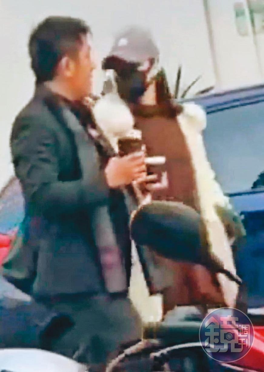 謝妻請徵信社跟拍丈夫(左),卻發現丈夫時常到林娜(右)住處過夜。(讀者提供)