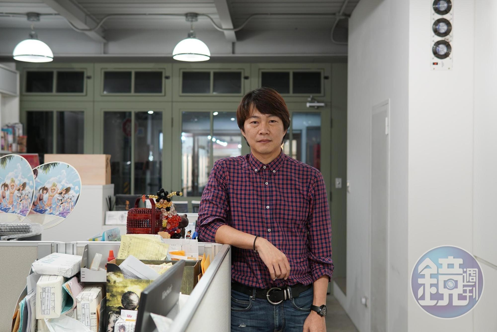 李亞倫強調在台灣出書議題不是問題,作品的潛力、作者的才華才是關鍵。(周文凱攝)