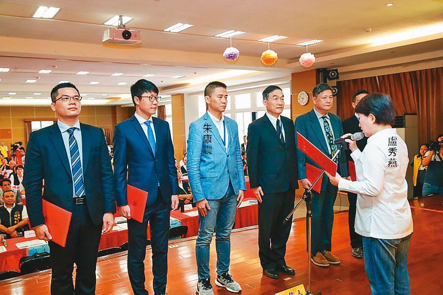 朱康震去年9月獲台中市長盧秀燕之邀,出任市府副祕書長。(台中市政府提供)