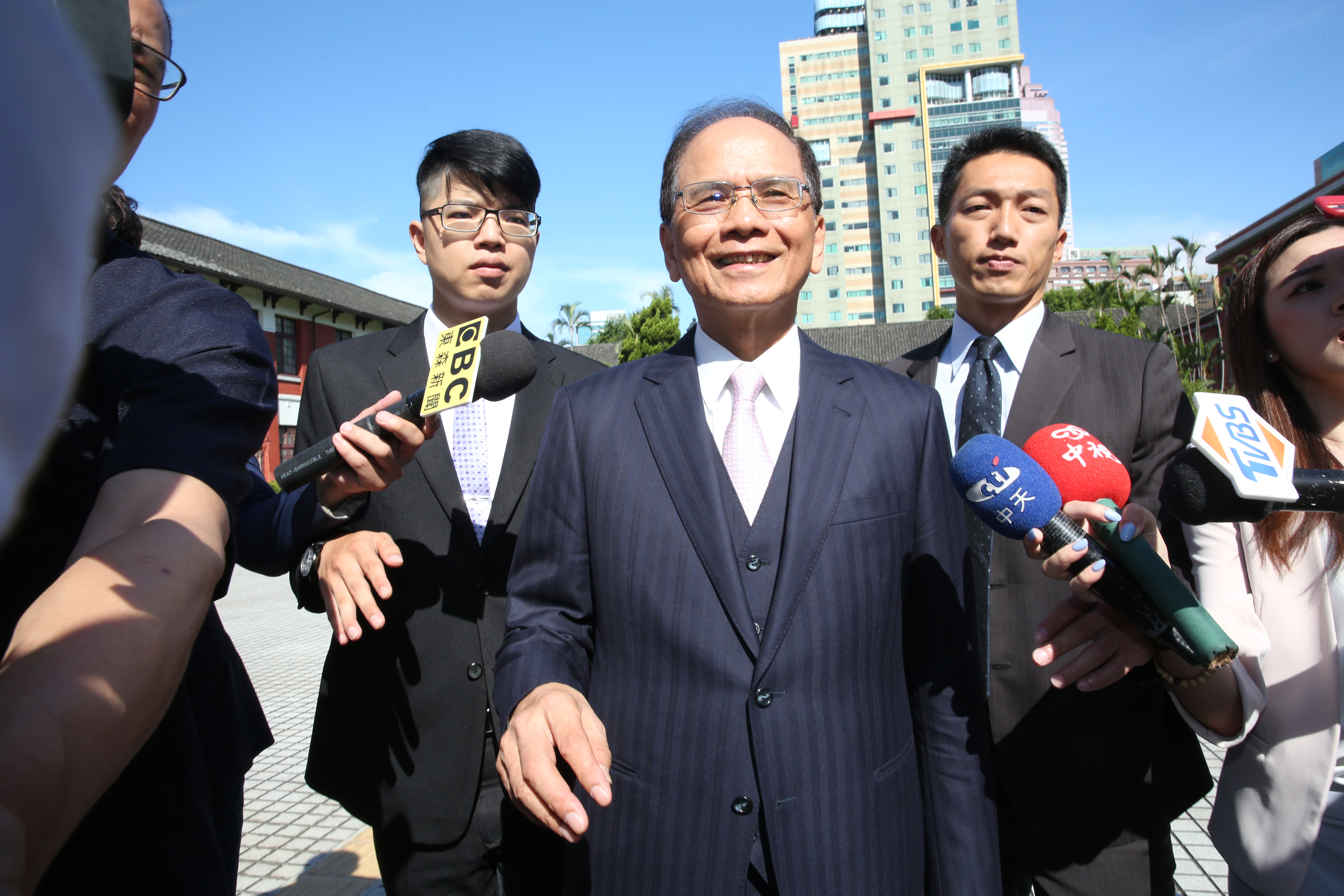 對於前總統馬英九拿《港區國安法》類比國安五法，立法院長游錫堃建議，他應該多看國際新聞。（本刊資料照）