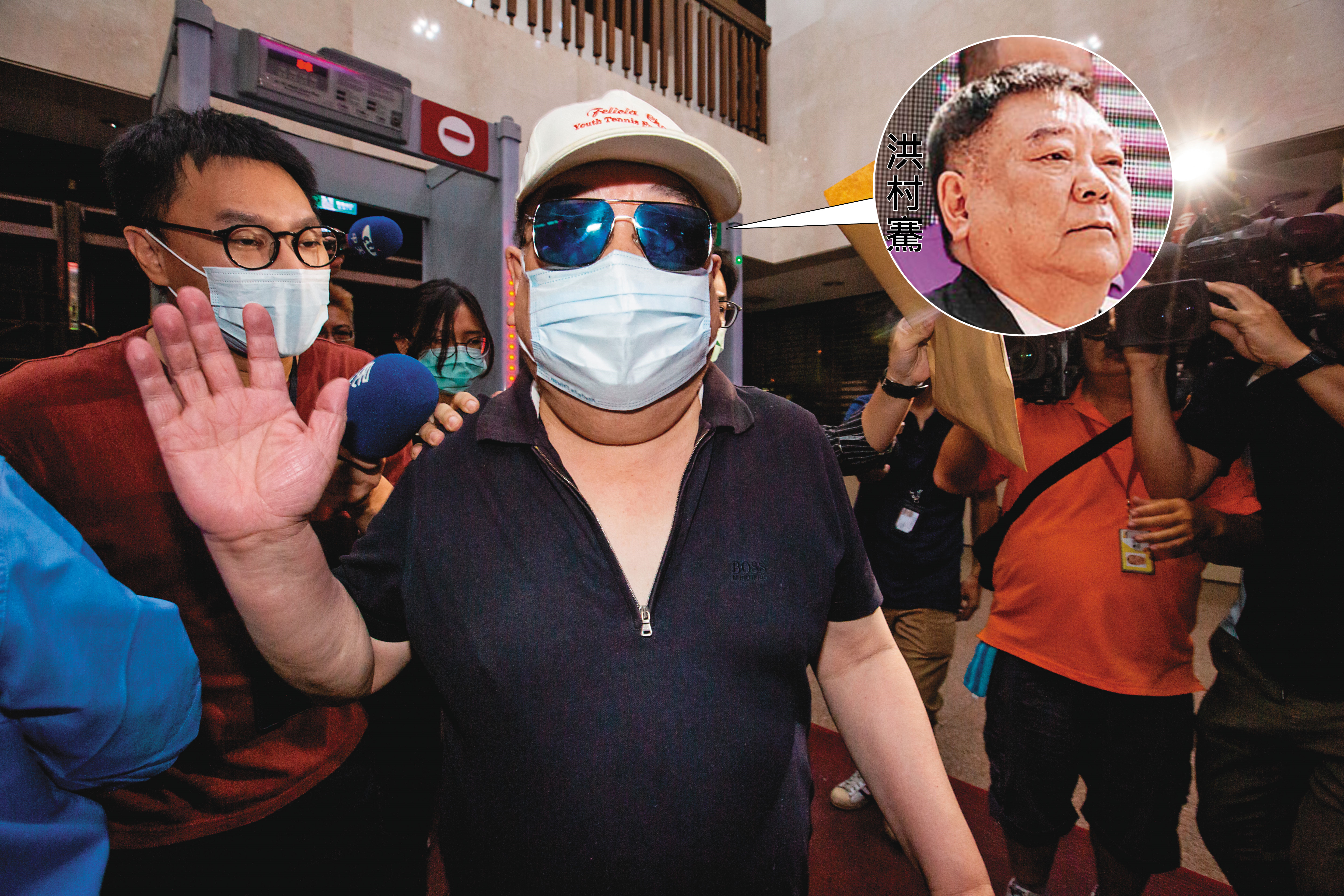 富建設董事長洪村騫涉嫌放高利貸，並行賄調查官，在聲押庭認罪後，遭法官裁定以1,000萬元交保。