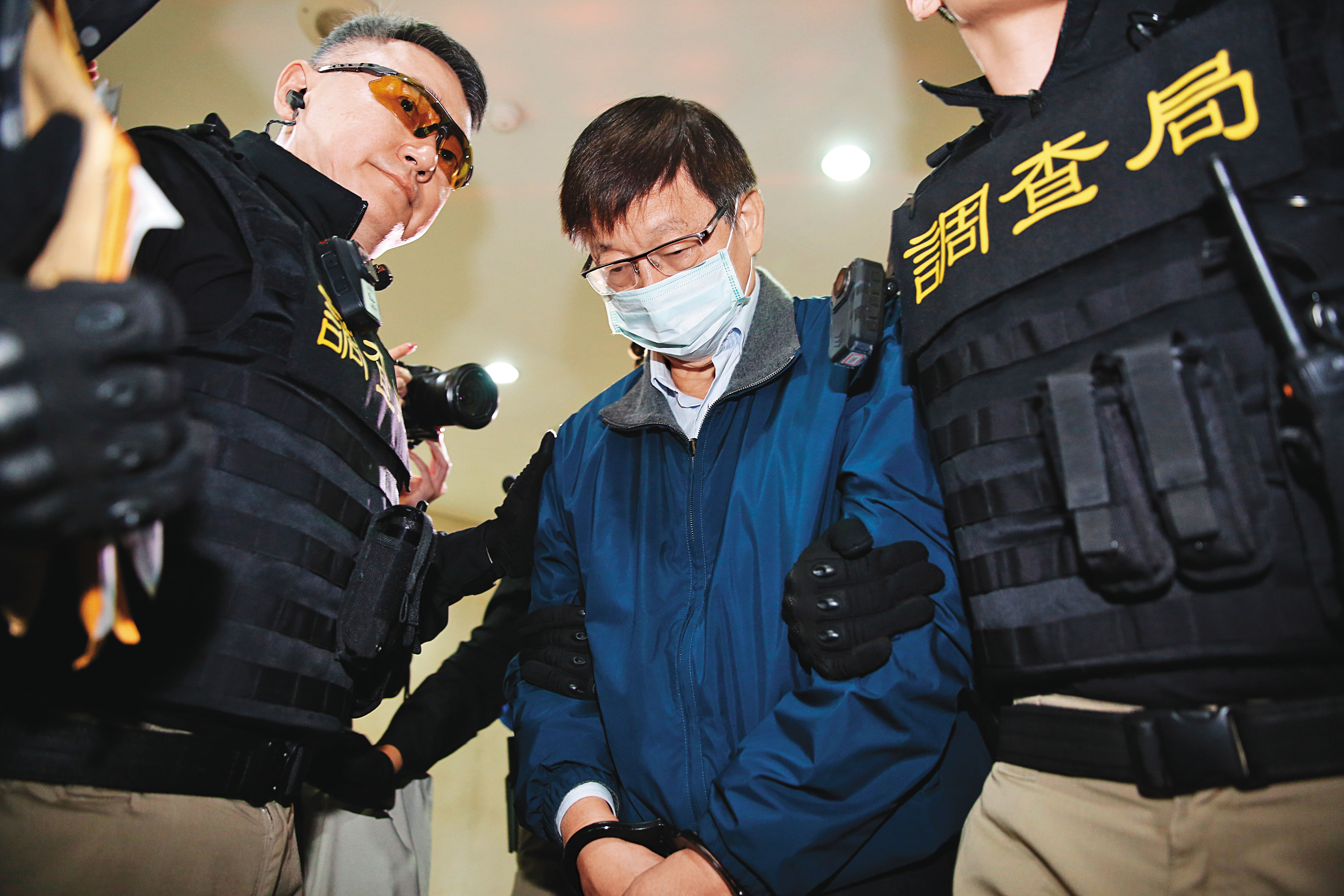 王音之的老公楊文虎（圖）今年1月被押解回台受審，大爆前年在高鐵台北站和立委曾銘宗換名片，並拜託他替潤寅開協調會。