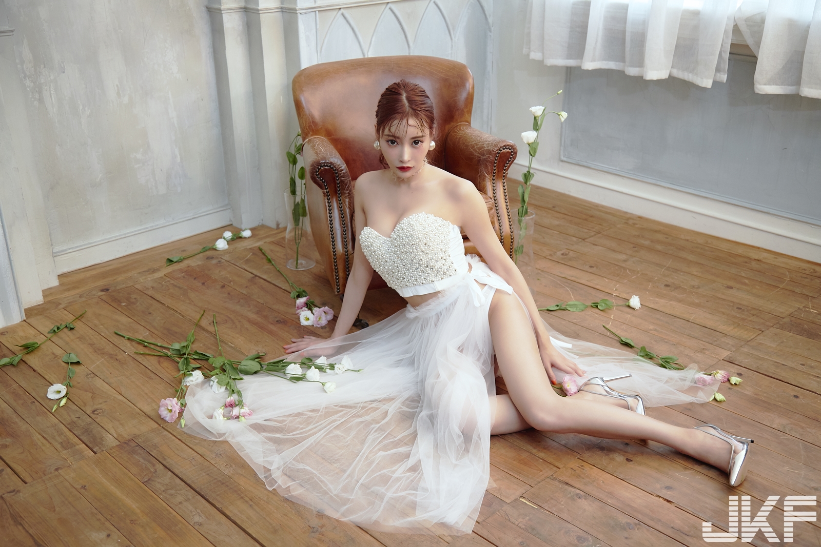 明日花綺羅喜歡聽到年輕女生稱讚她可愛，但還不急著結婚。（JKF提供）