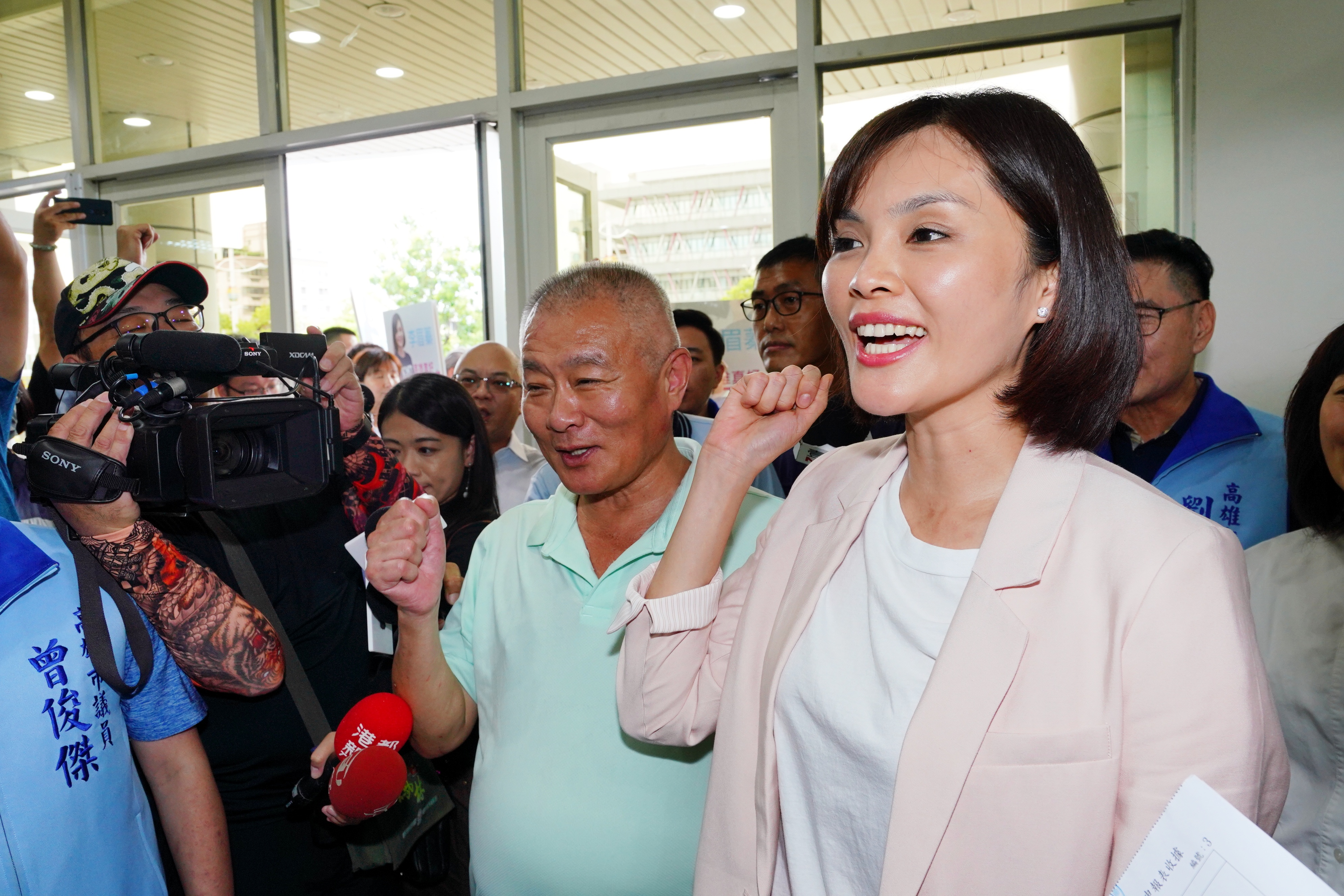 李眉蓁改口支持大港開唱，卻被張博洋po文反酸，「為了騙年輕人的選票，又說支持舉辦。這不是跟風，什麼是跟風？」（本刊資料照）