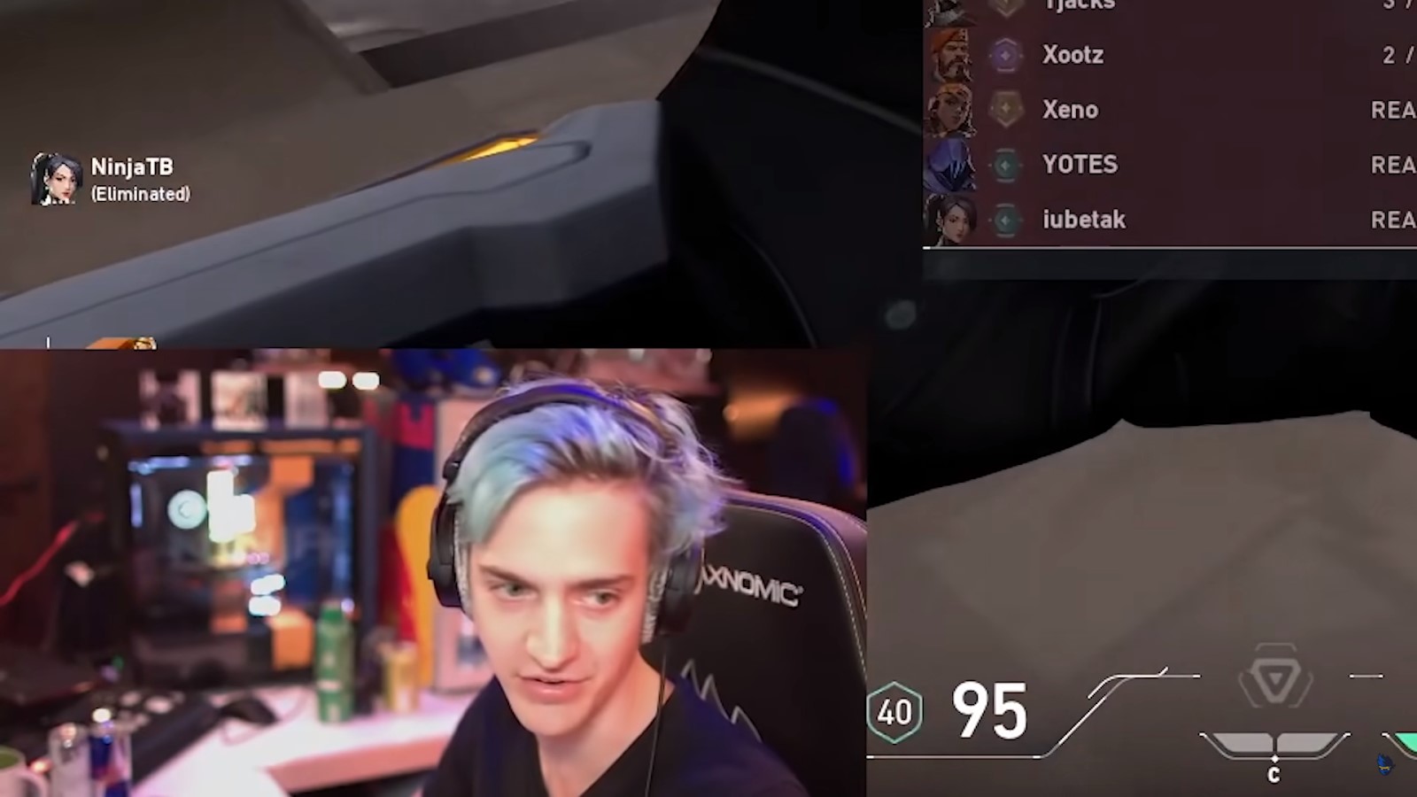 在微軟Mixer宣布結束營運後，知名實況主Ninja的動態倍受矚目。（翻攝自Ninja YouTube頻道）